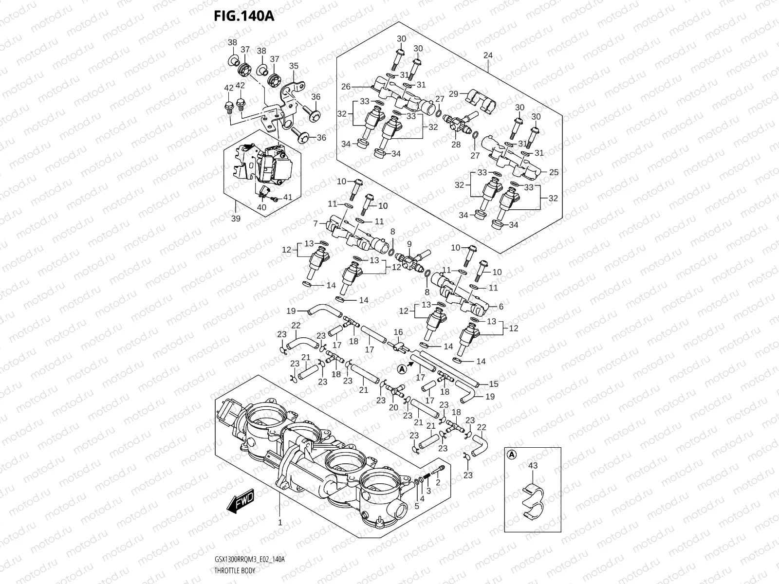 140A - THROTTLE BODY