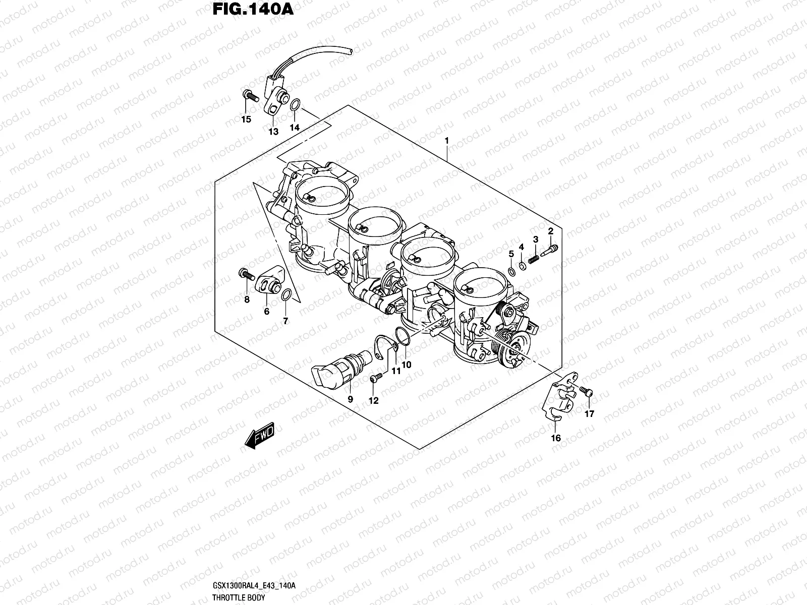140A - THROTTLE BODY