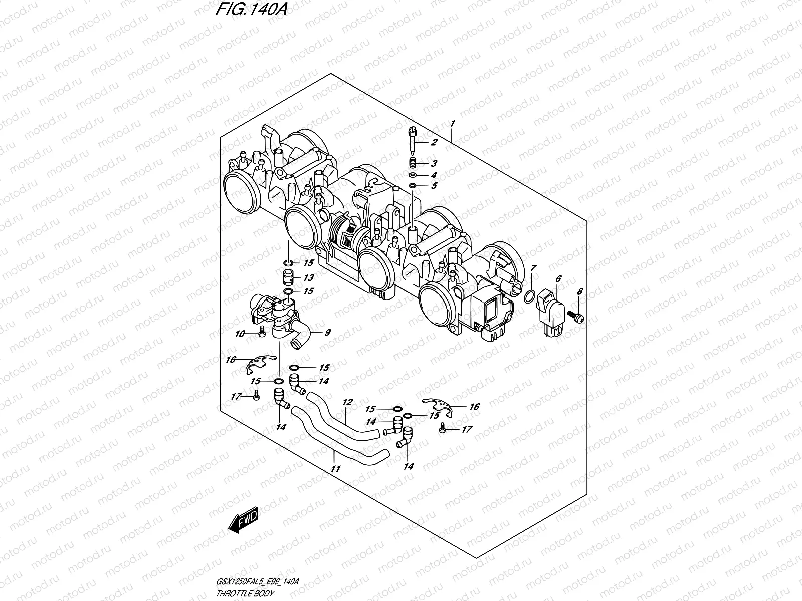 140A - THROTTLE BODY