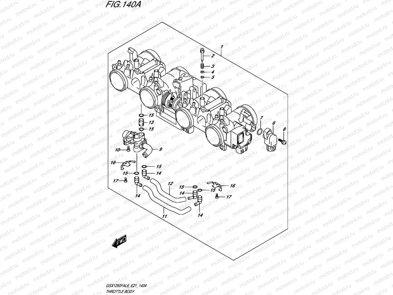 140A - THROTTLE BODY