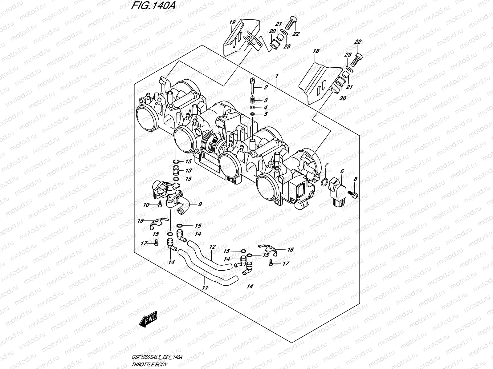 140A - THROTTLE BODY