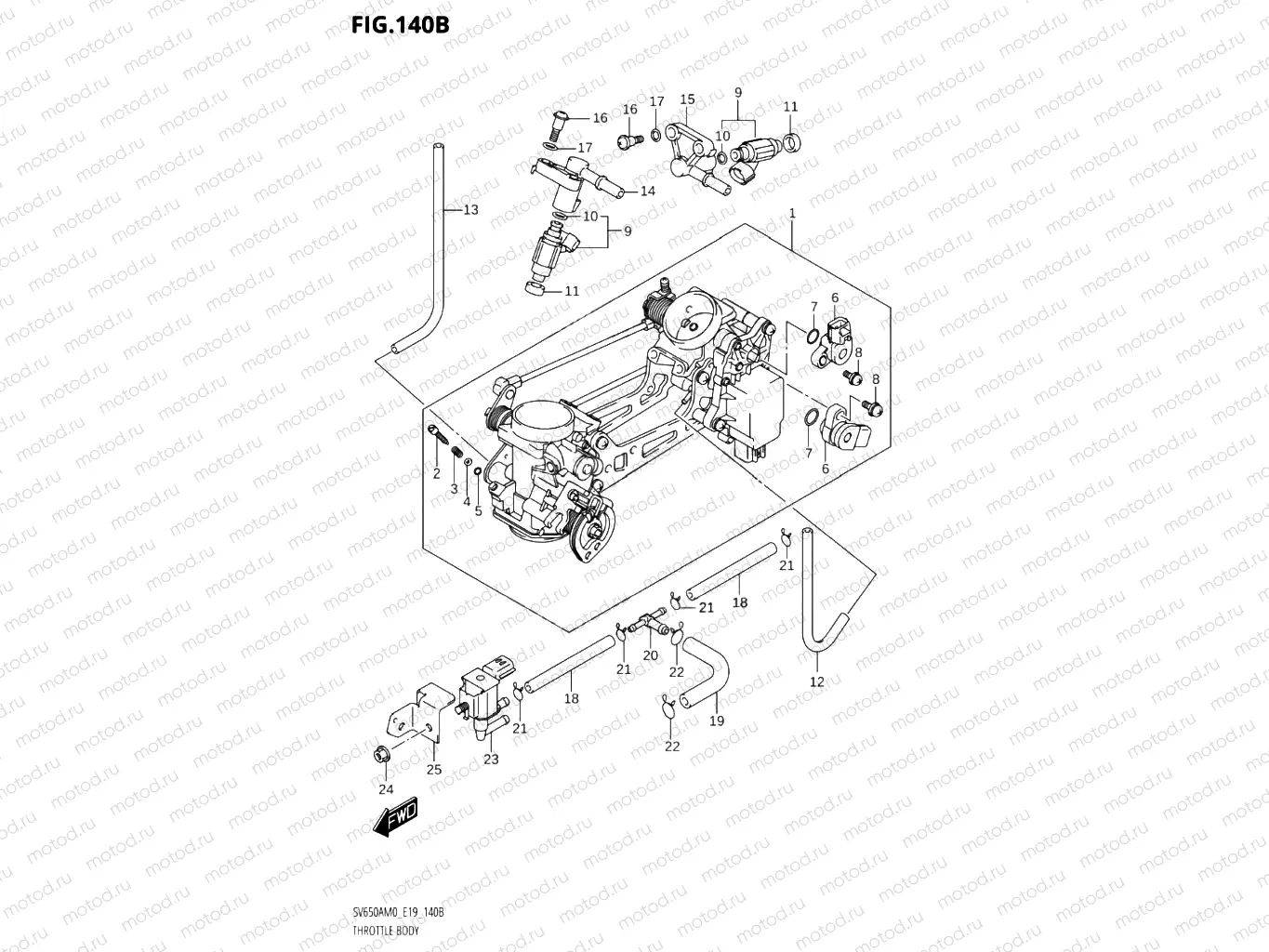 140B - THROTTLE BODY