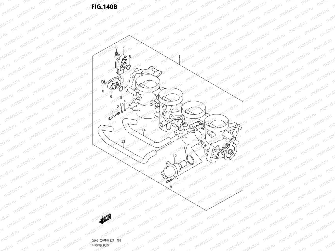140B - THROTTLE BODY