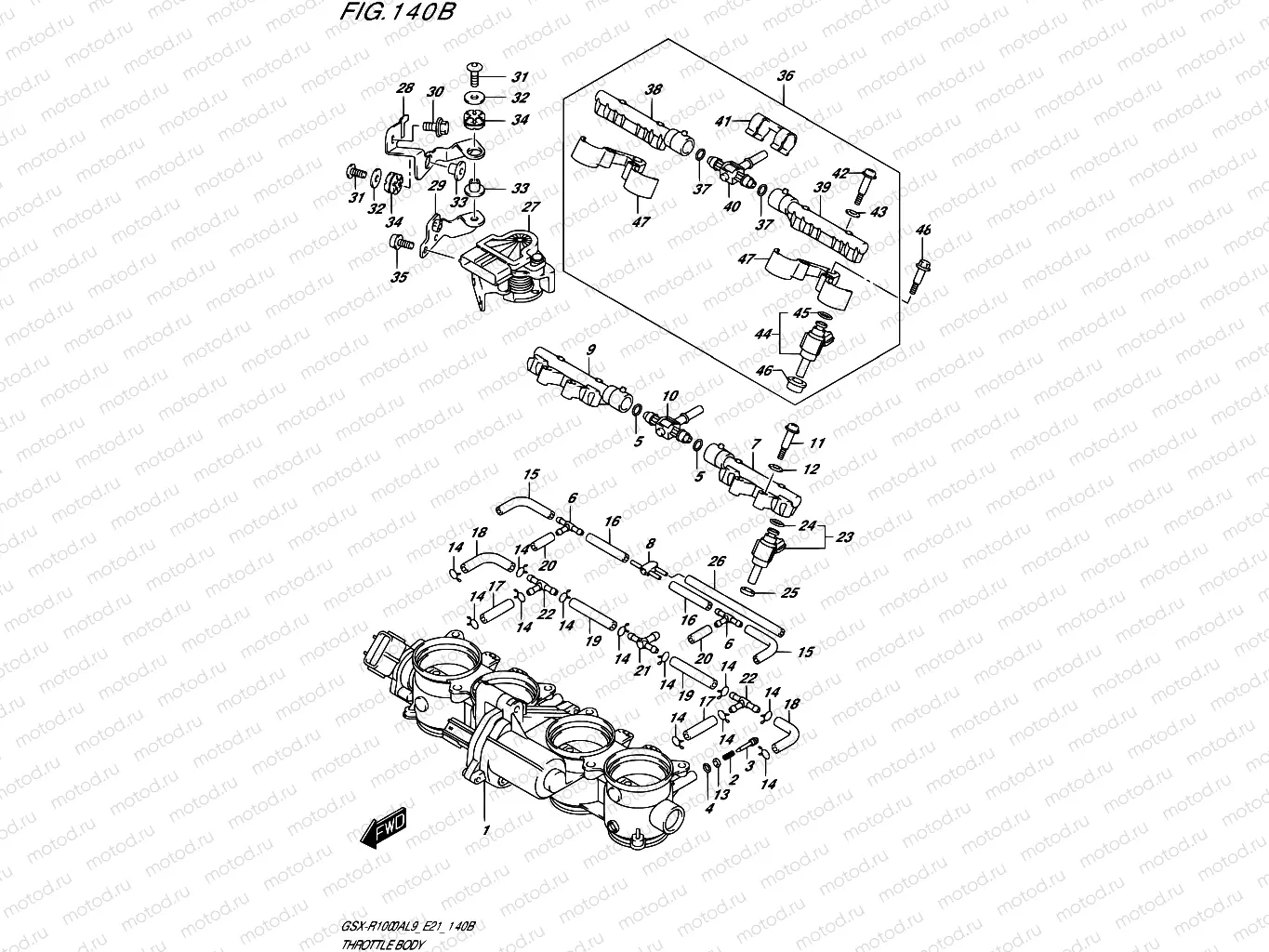 140B - THROTTLE BODY