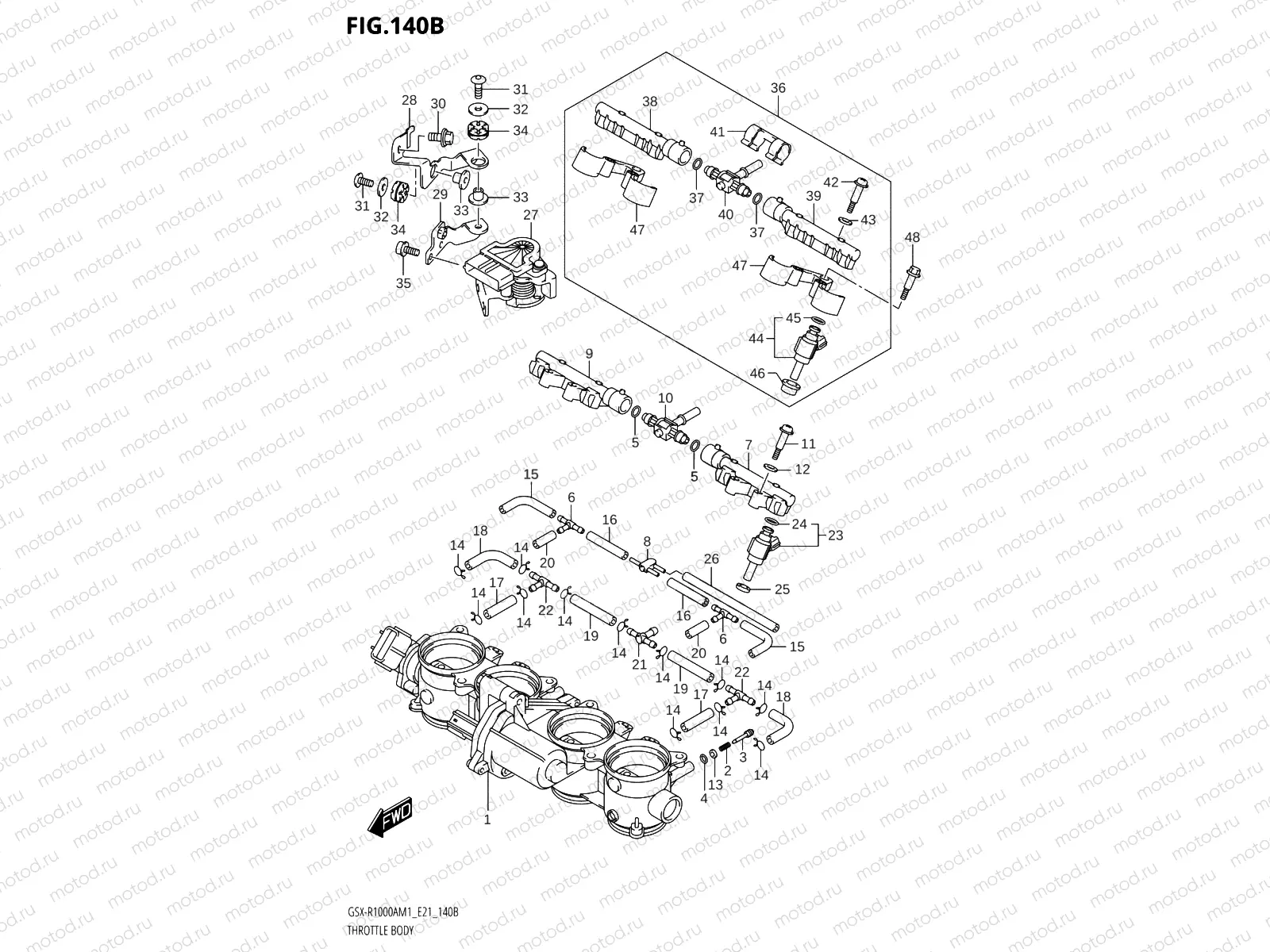 140B - THROTTLE BODY
