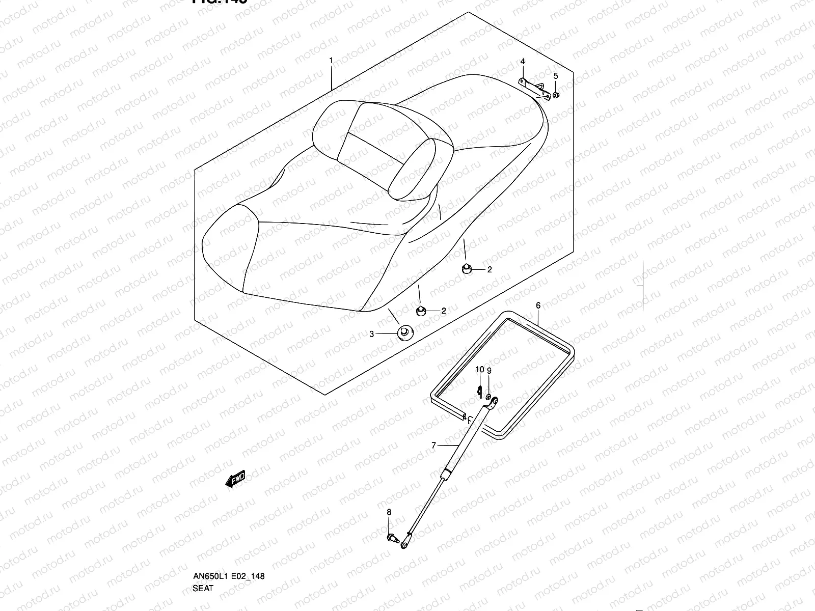 148 - SEAT (AN650AL1 E51)