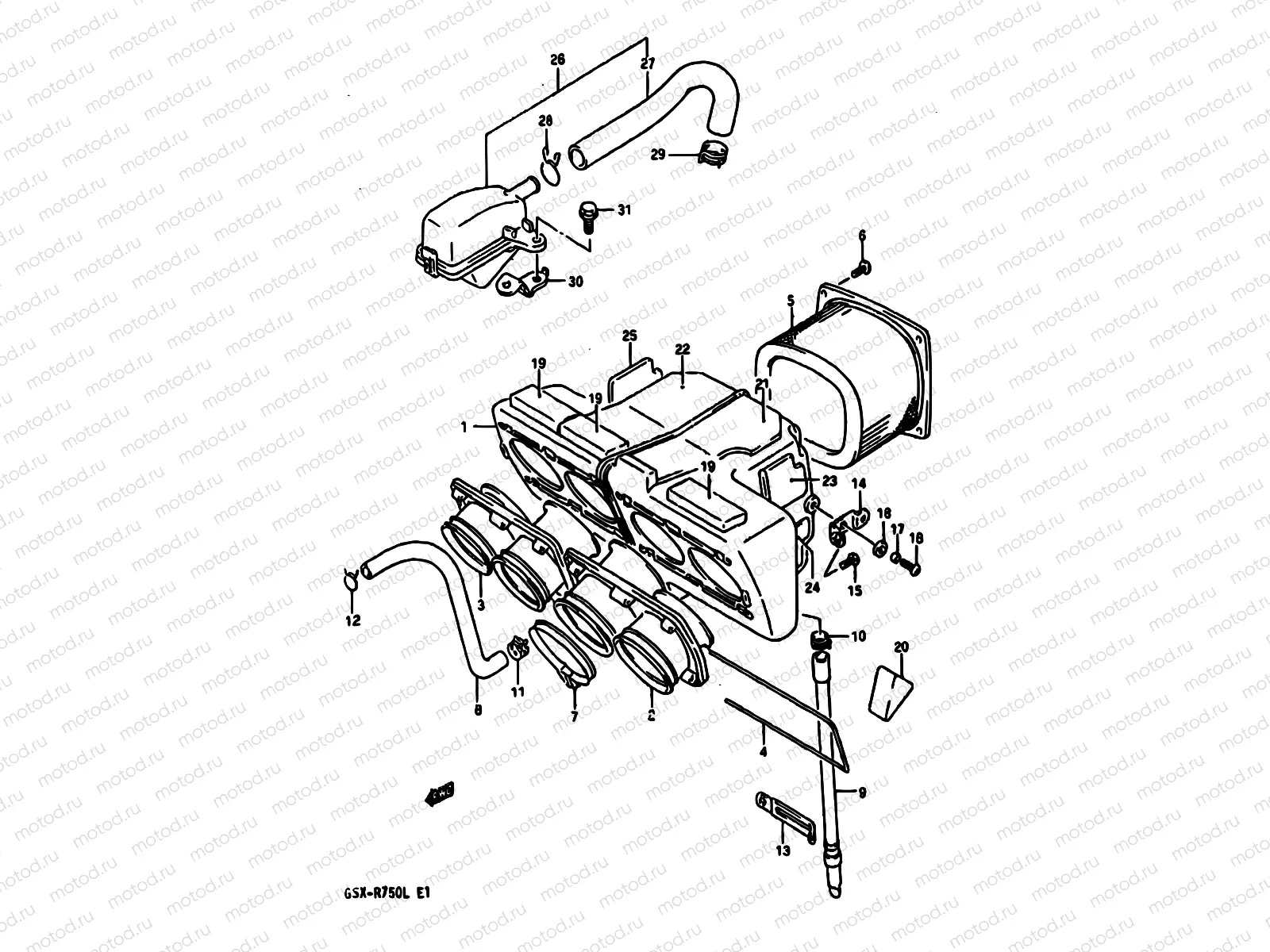 14A - AIR CLEANER (MODEL L)