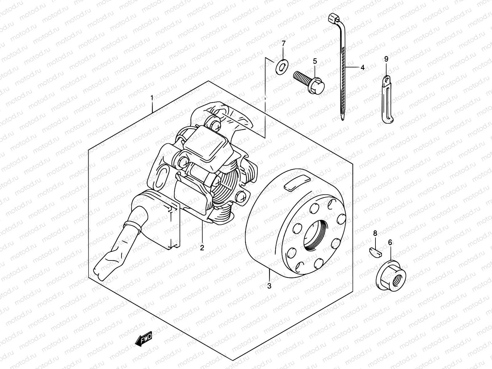 14A - MAGNETO (MODEL K5/K6)