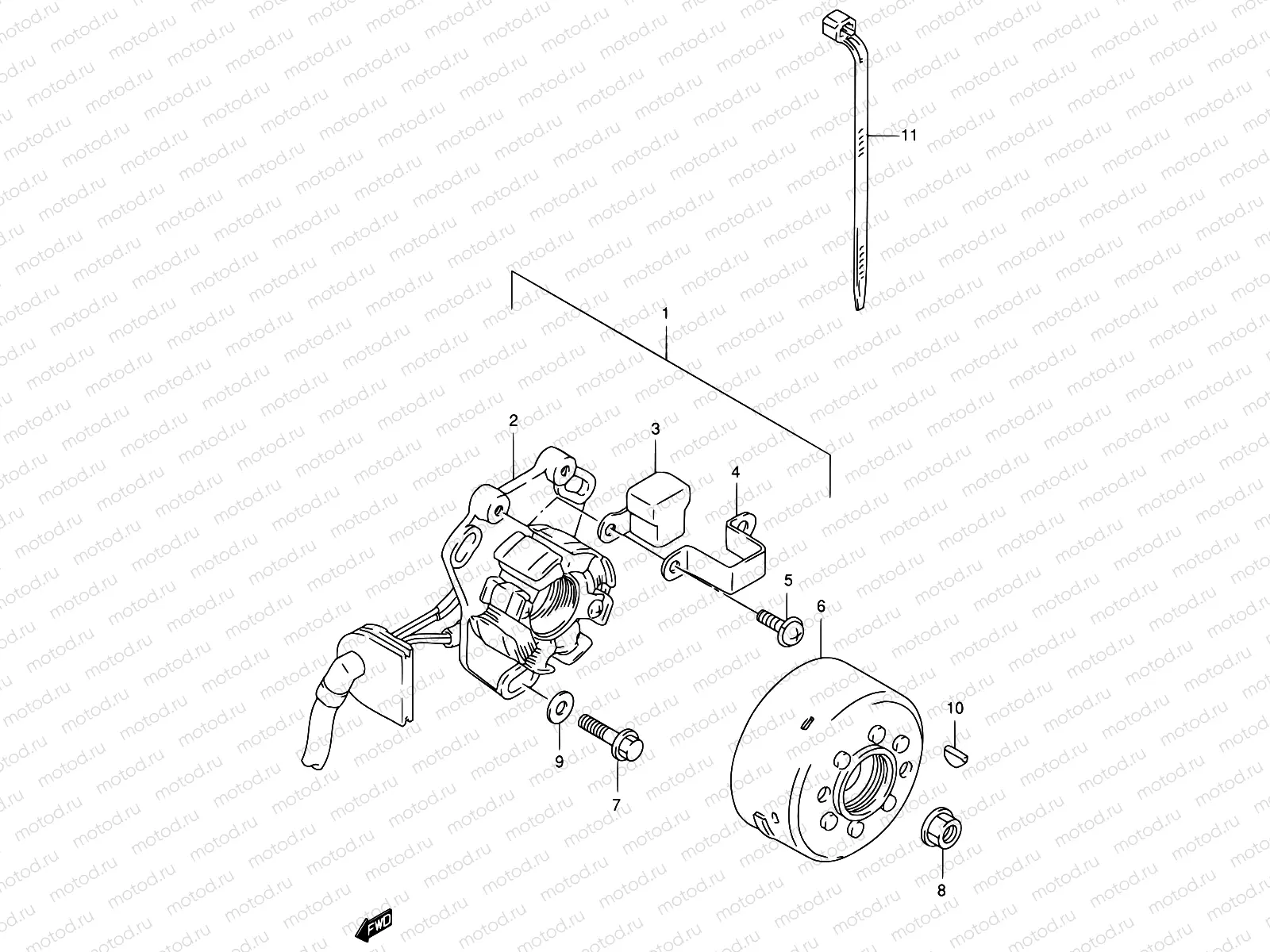 14A - MAGNETO (MODEL W/X/Y)