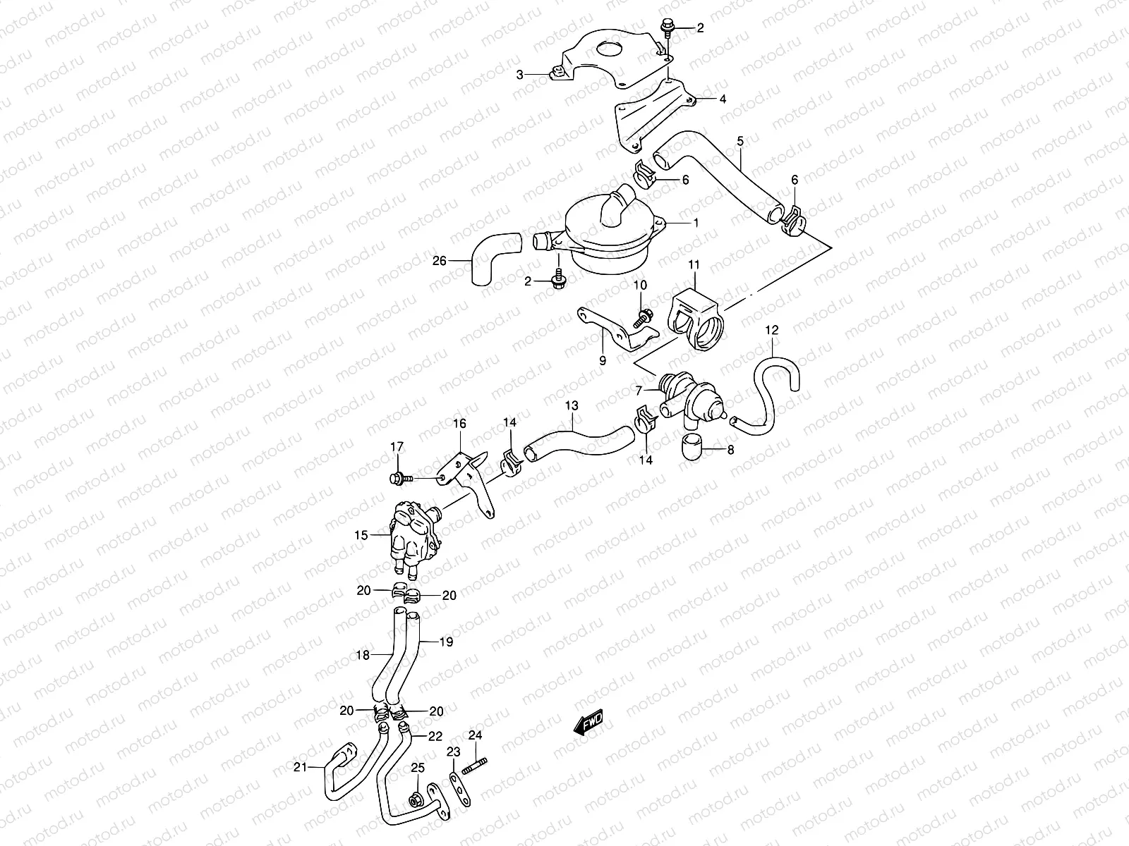 14A - SECOND AIR (MODEL N/P/R/S/T:E18,E39)