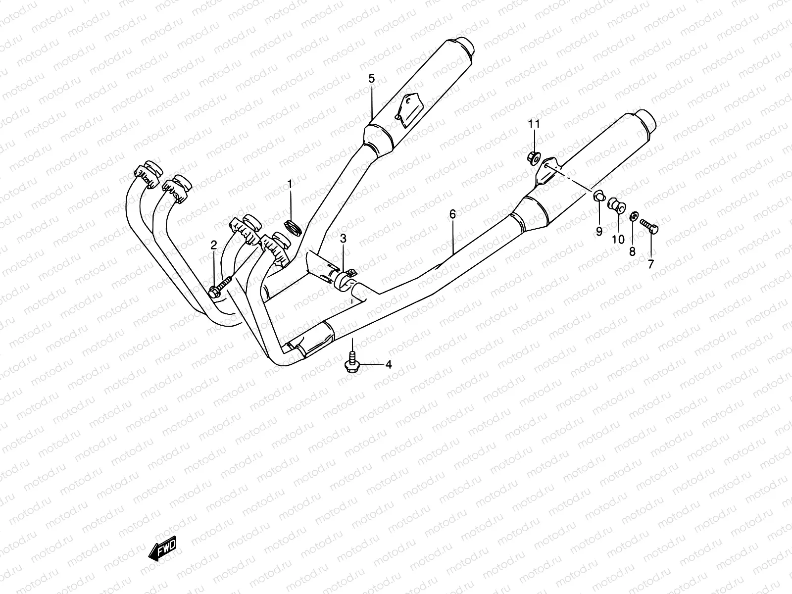 14B - MUFFLER (MODEL T)