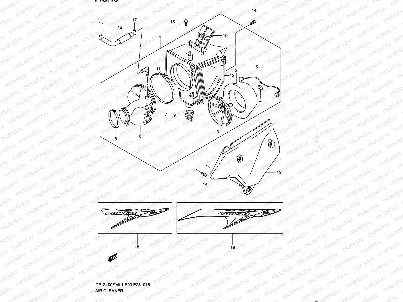 15 - AIR CLEANER