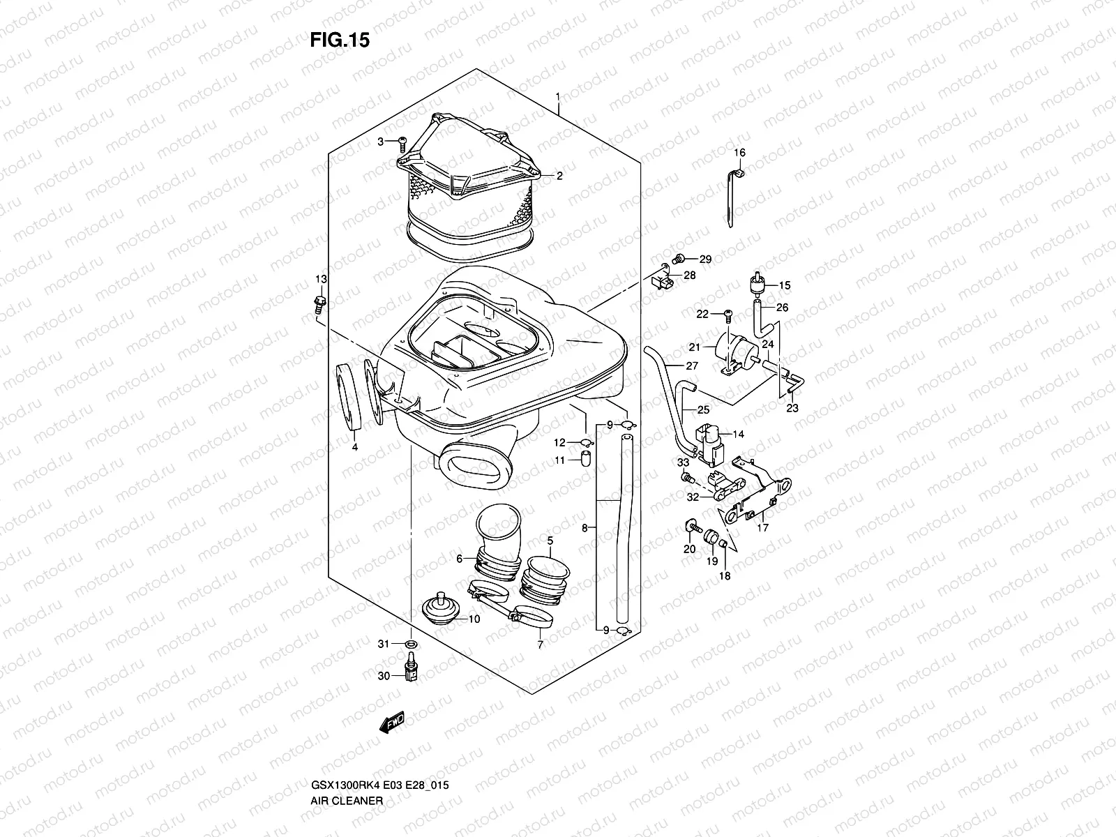 15 - AIR CLEANER