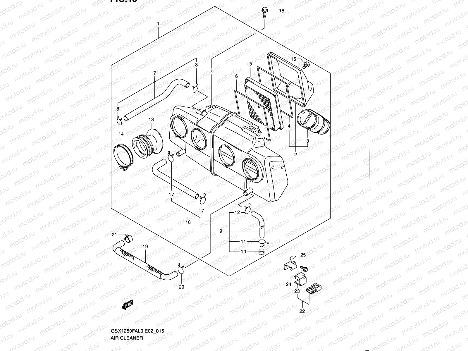 15 - AIR CLEANER