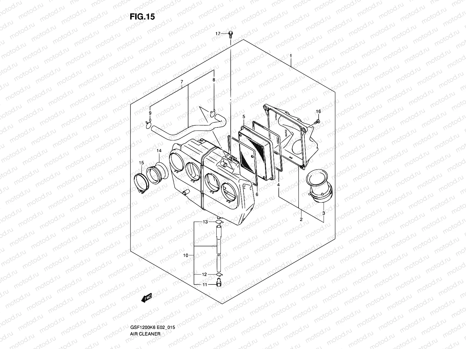 15 - AIR CLEANER