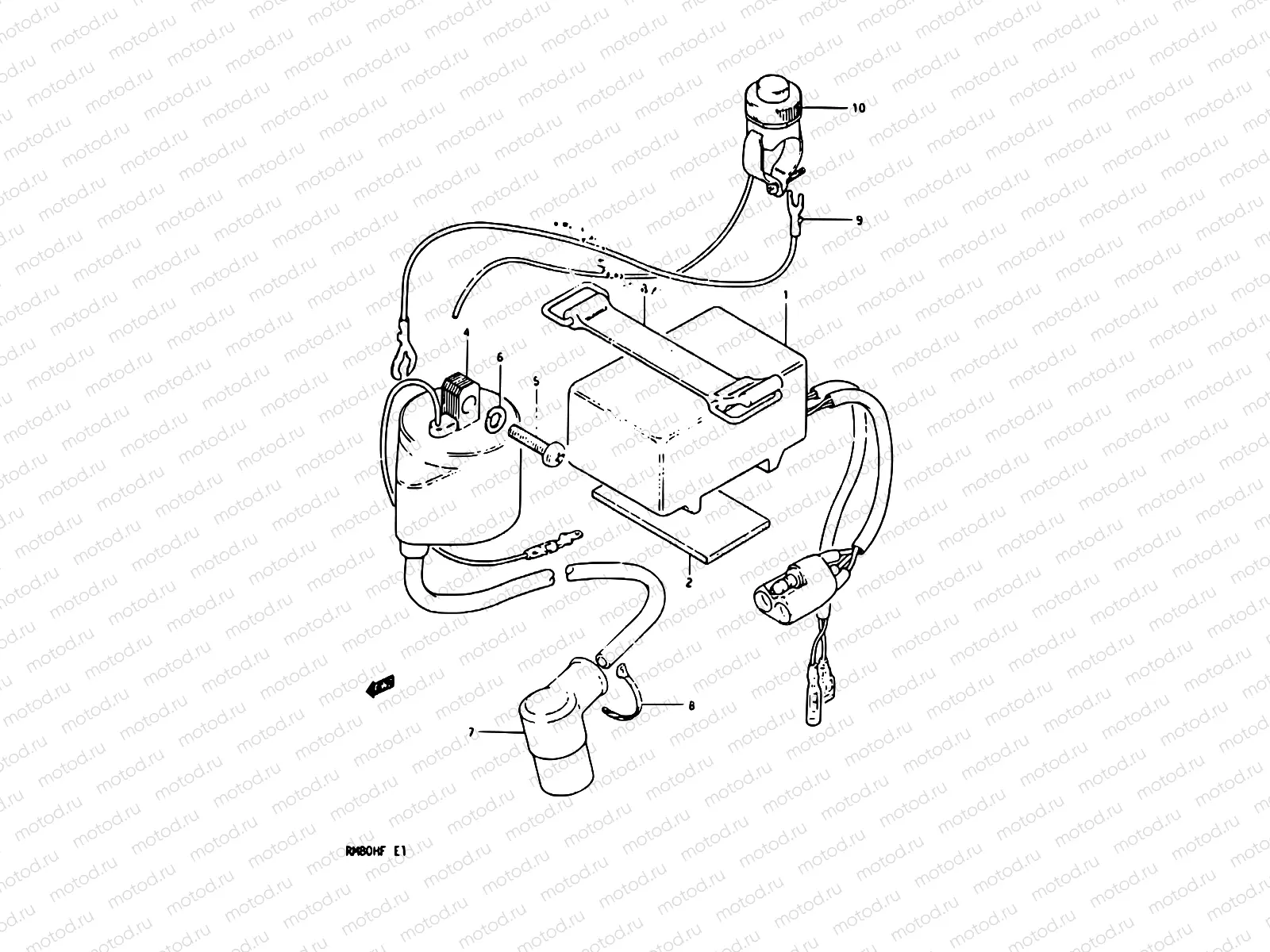 15 - CDI UNIT - IGNITION COIL