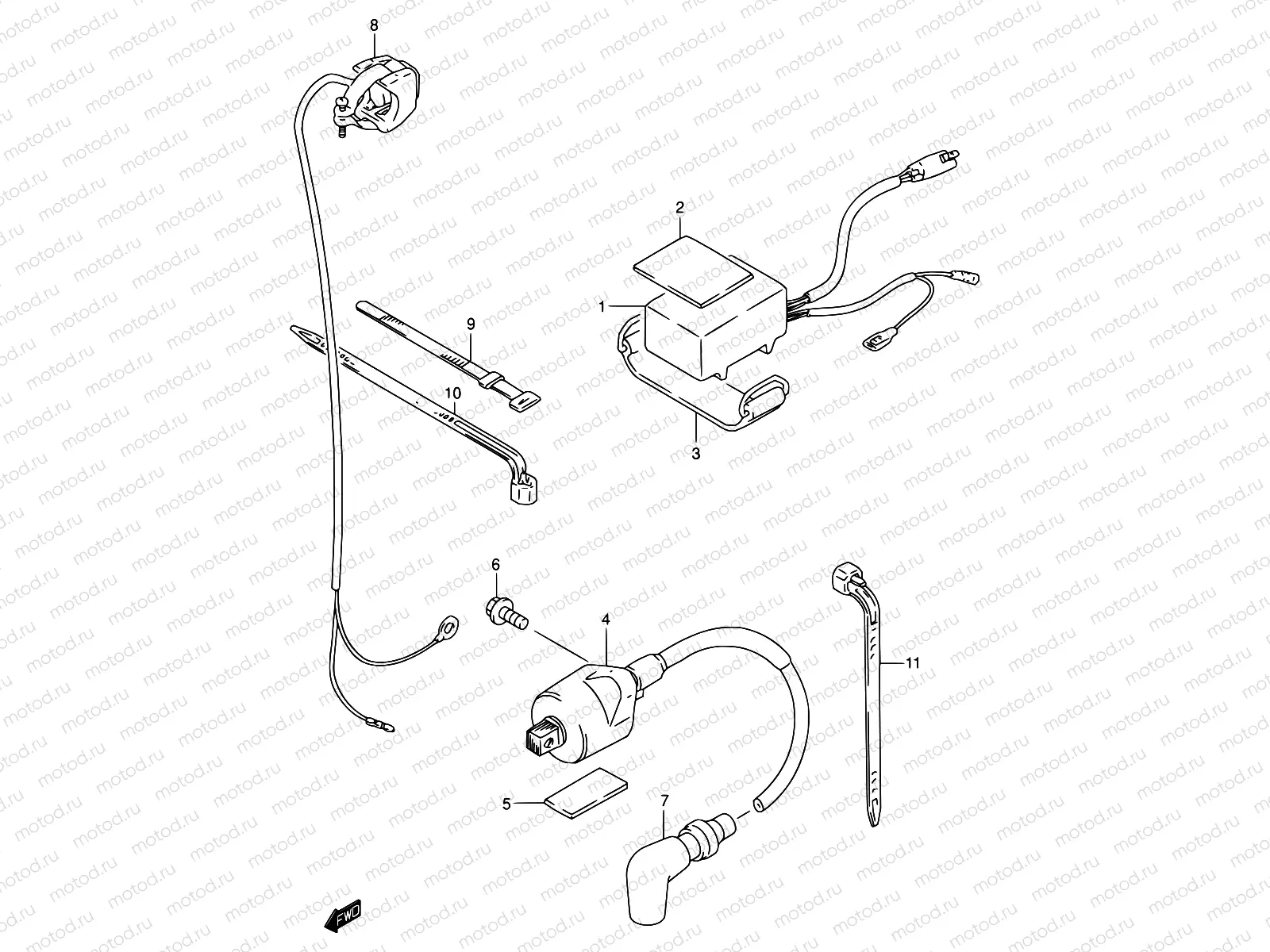 15 - CDI UNIT - IGNITION COIL