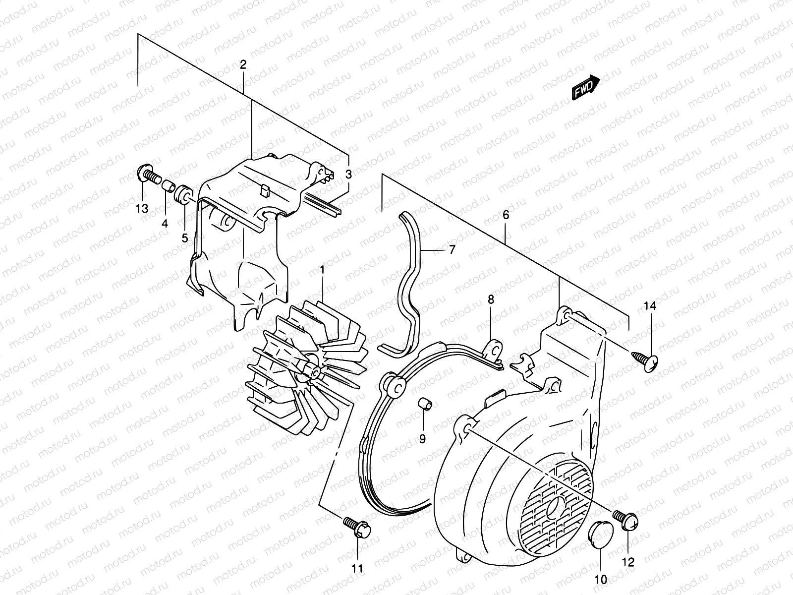 15 - COOLING FAN