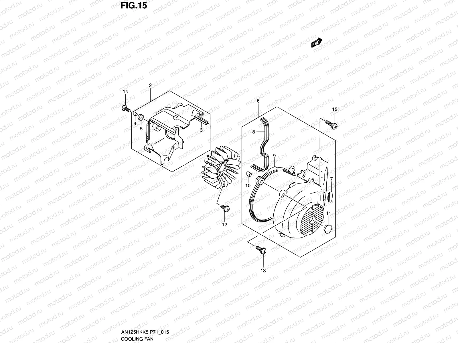 15 - COOLING FAN