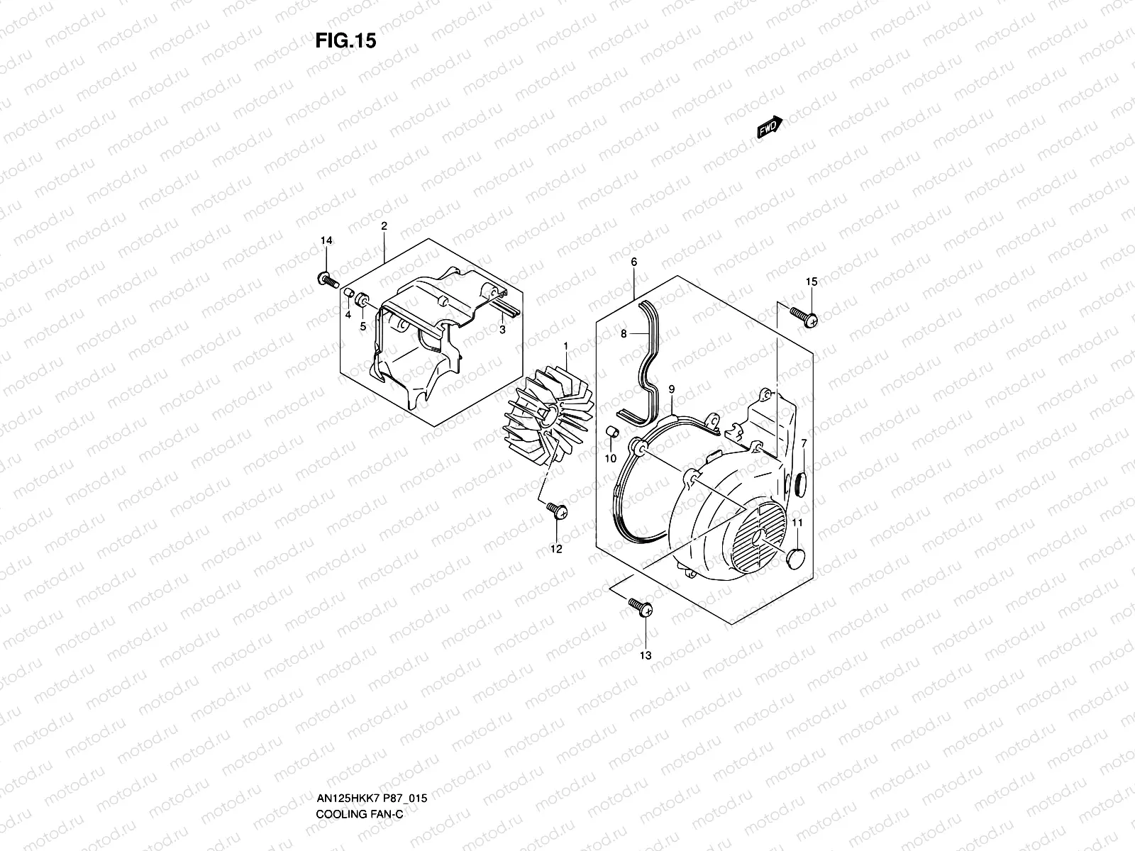 15 - COOLING FAN