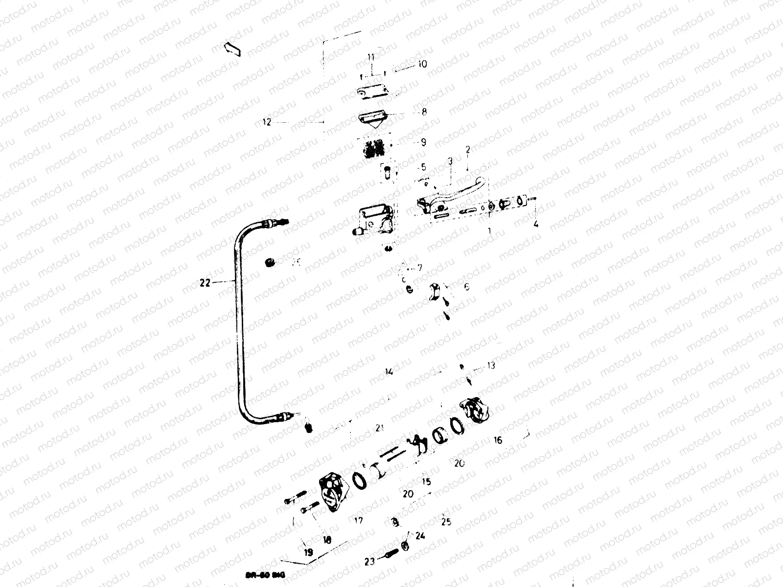 15 - FRONT MASTER CYLINDER (BREMBO)