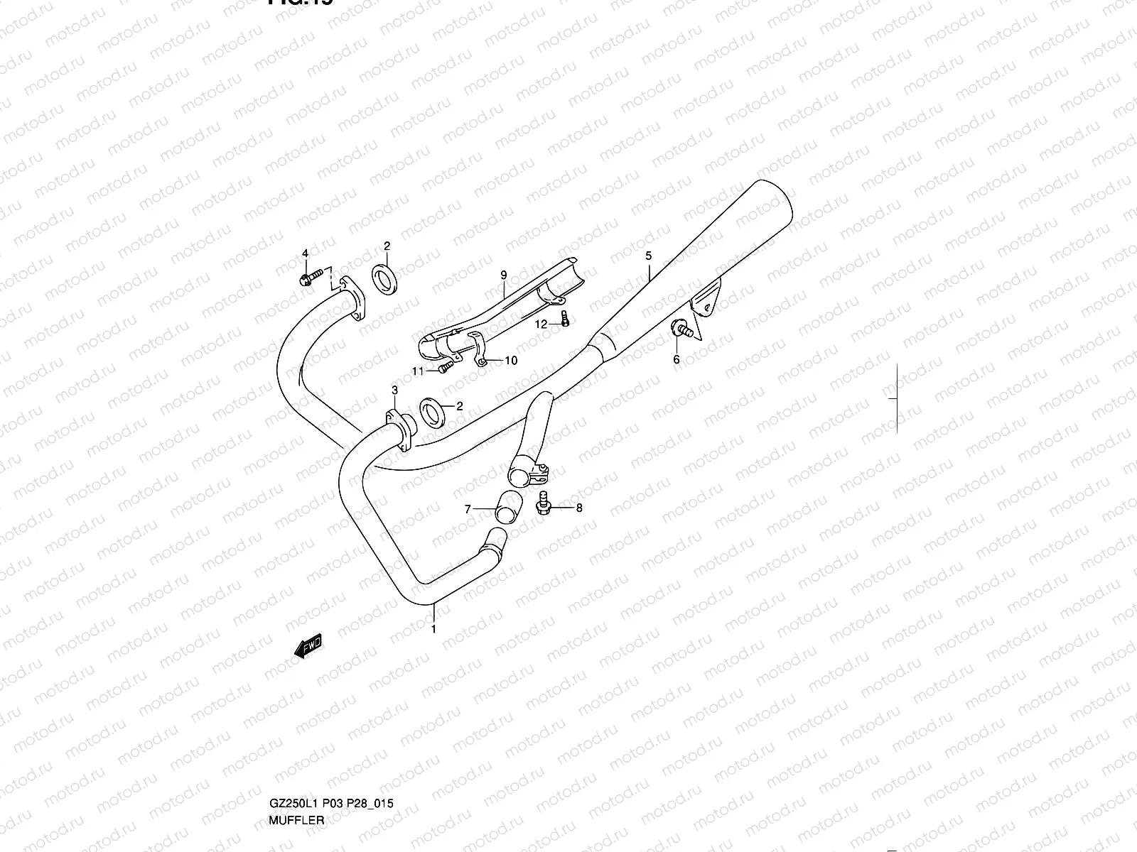 15 - MUFFLER