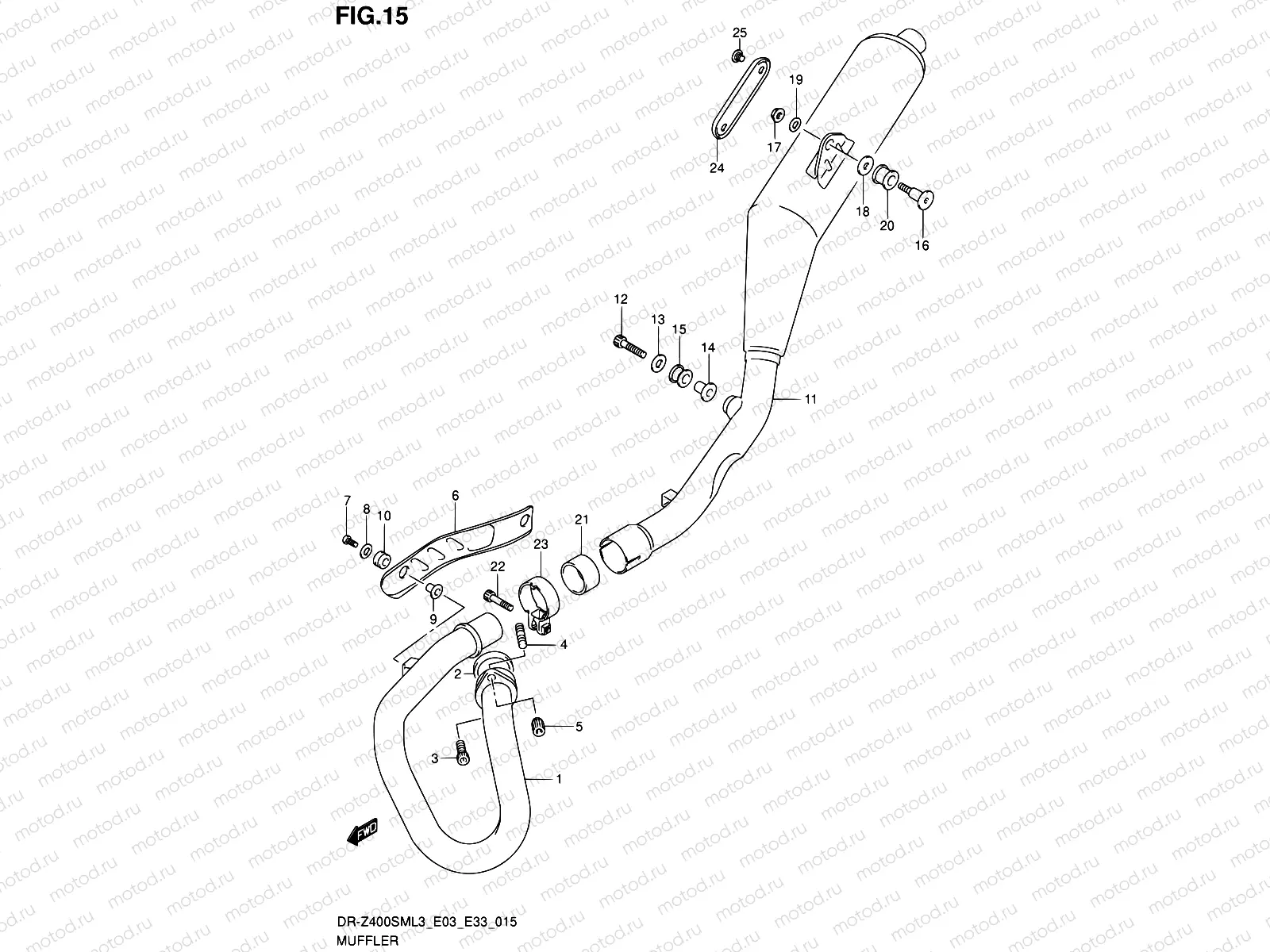 15 - MUFFLER