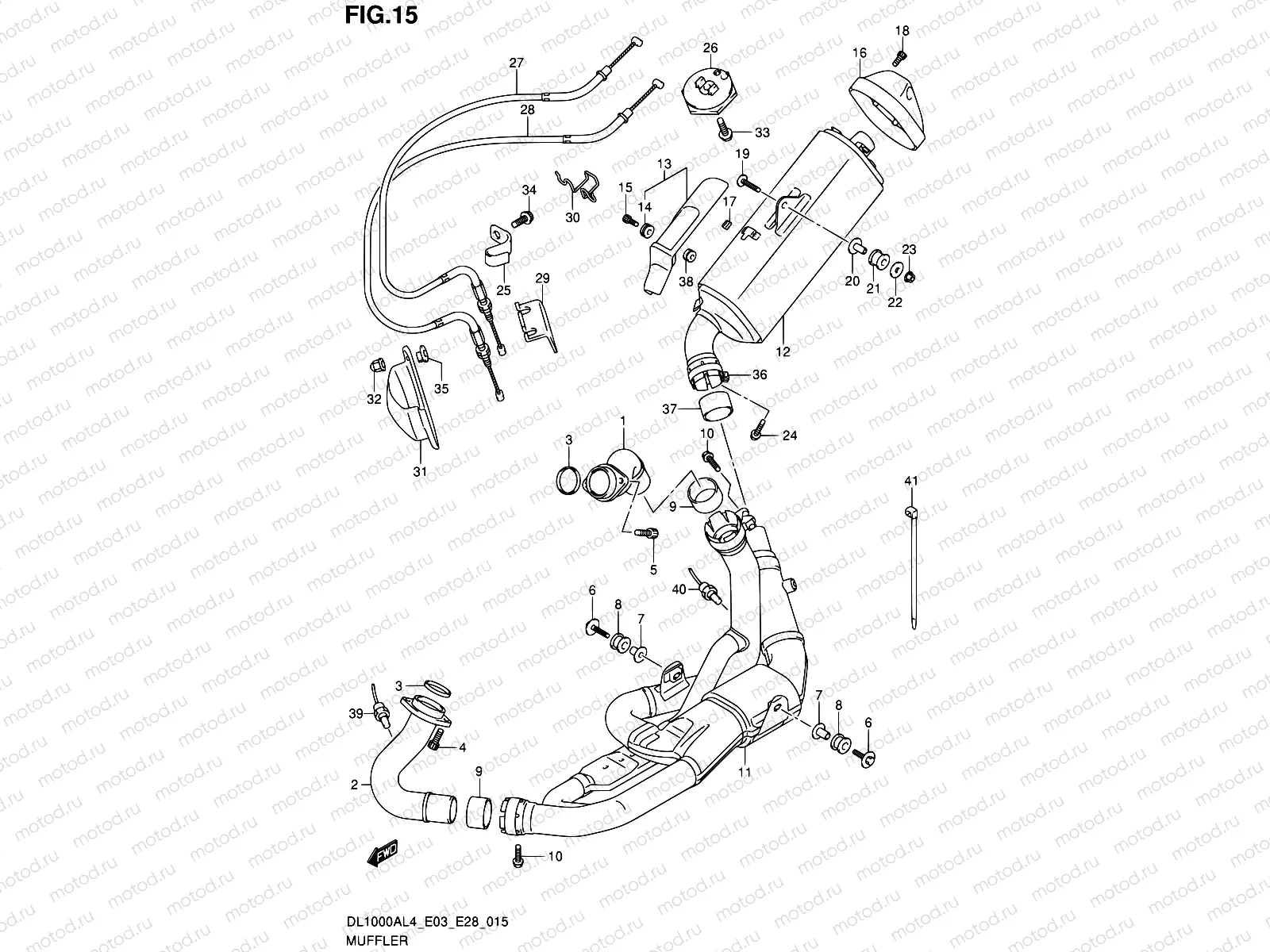 15 - MUFFLER
