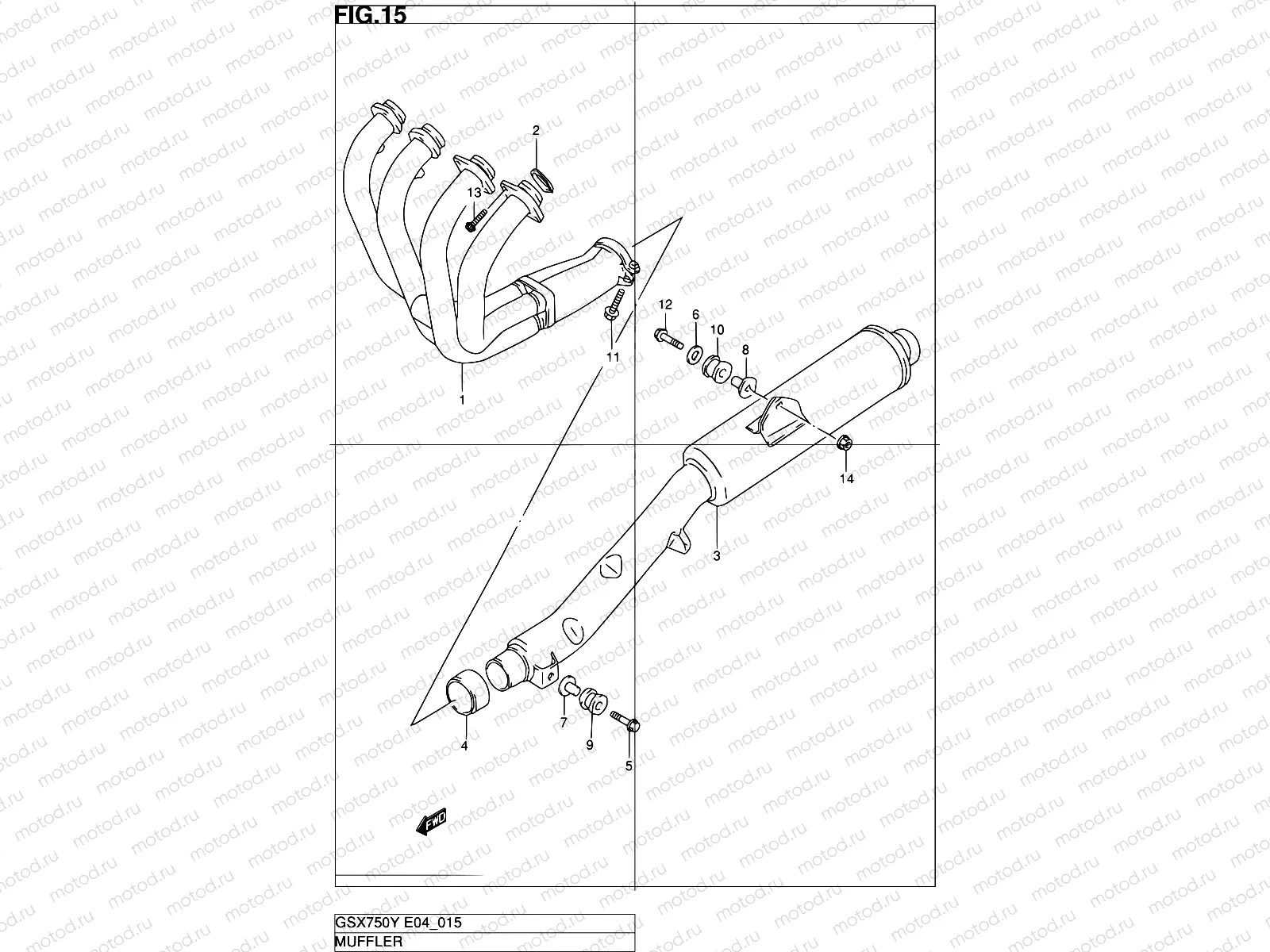 15 - MUFFLER