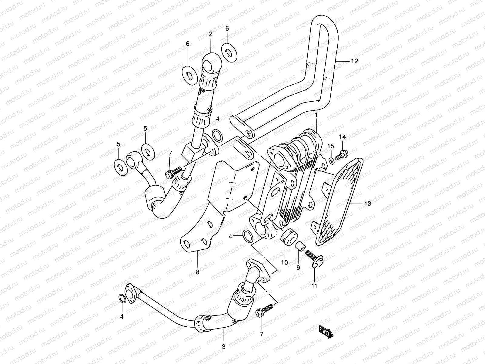 15 - OIL COOLER