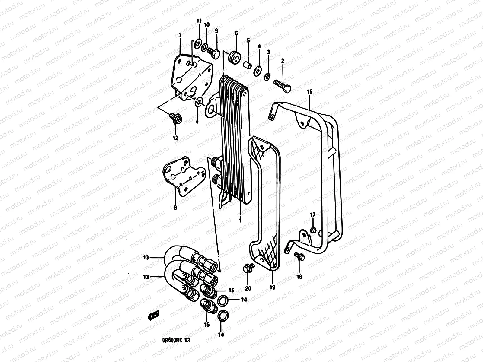 15 - OIL COOLER