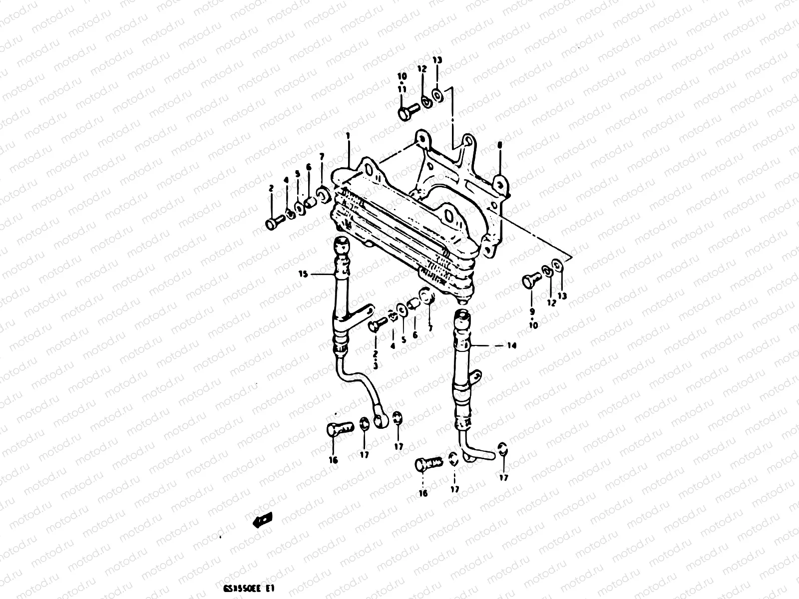 15 - OIL COOLER