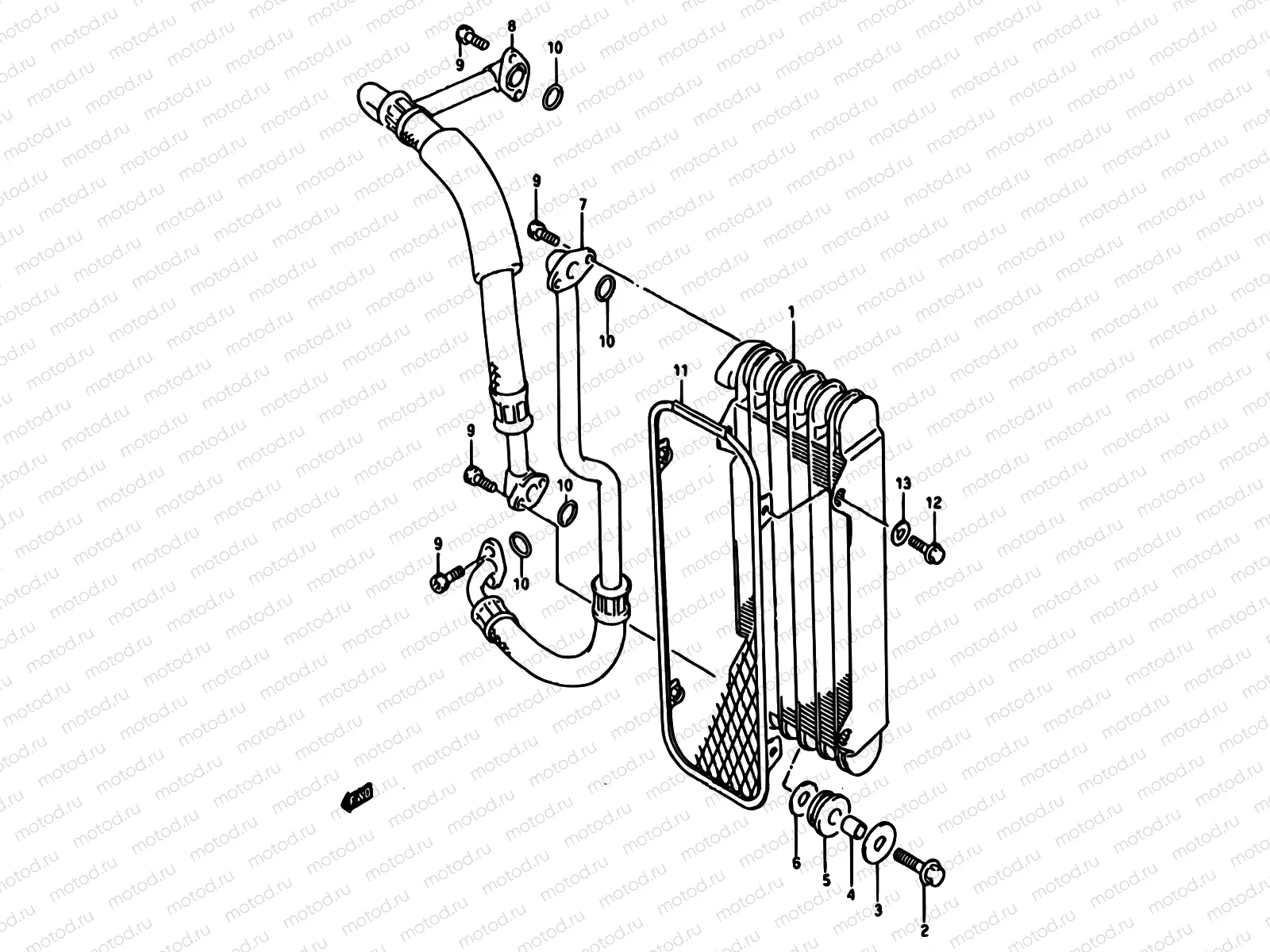 15 - OIL COOLER