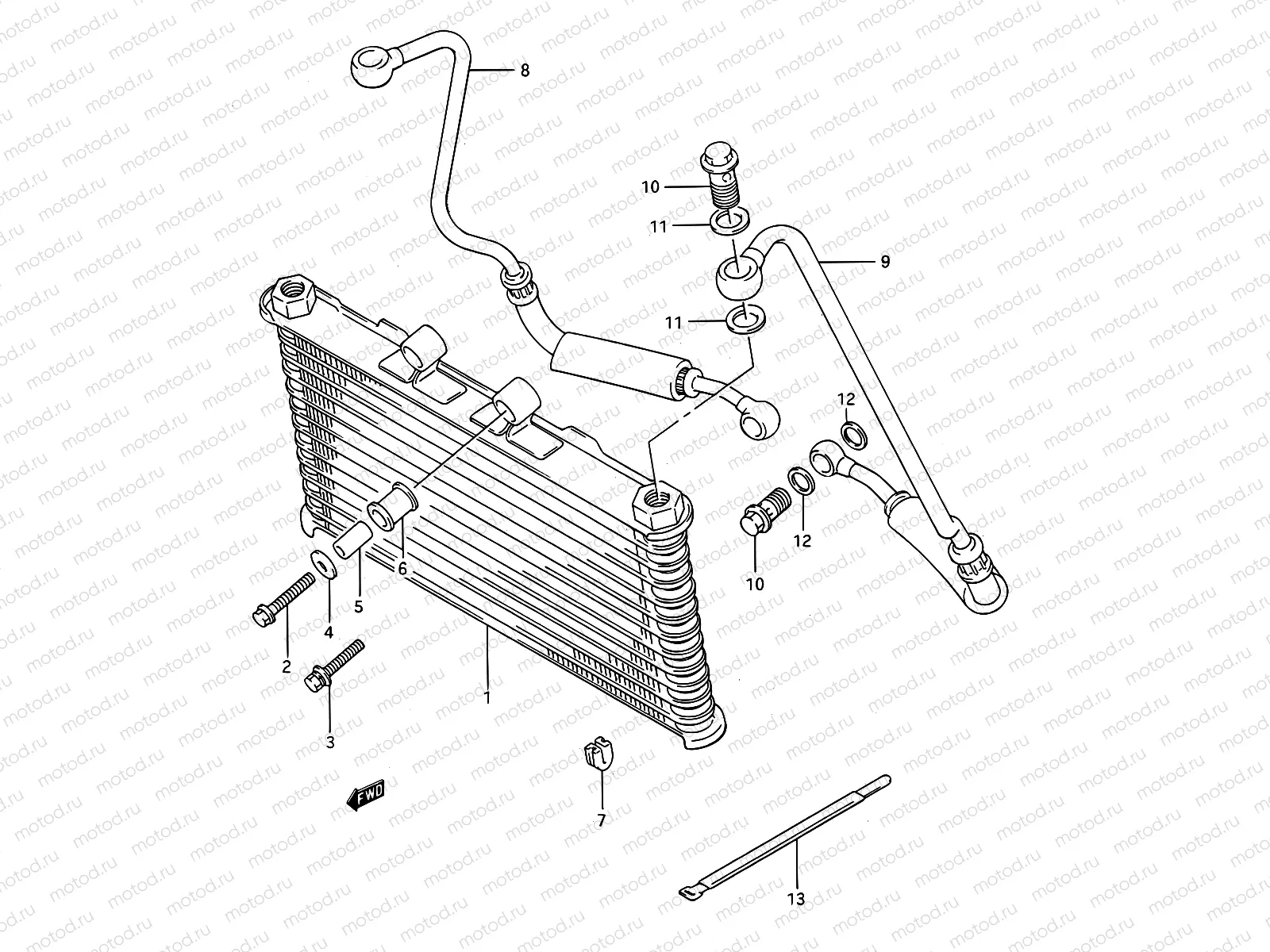 15 - OIL COOLER