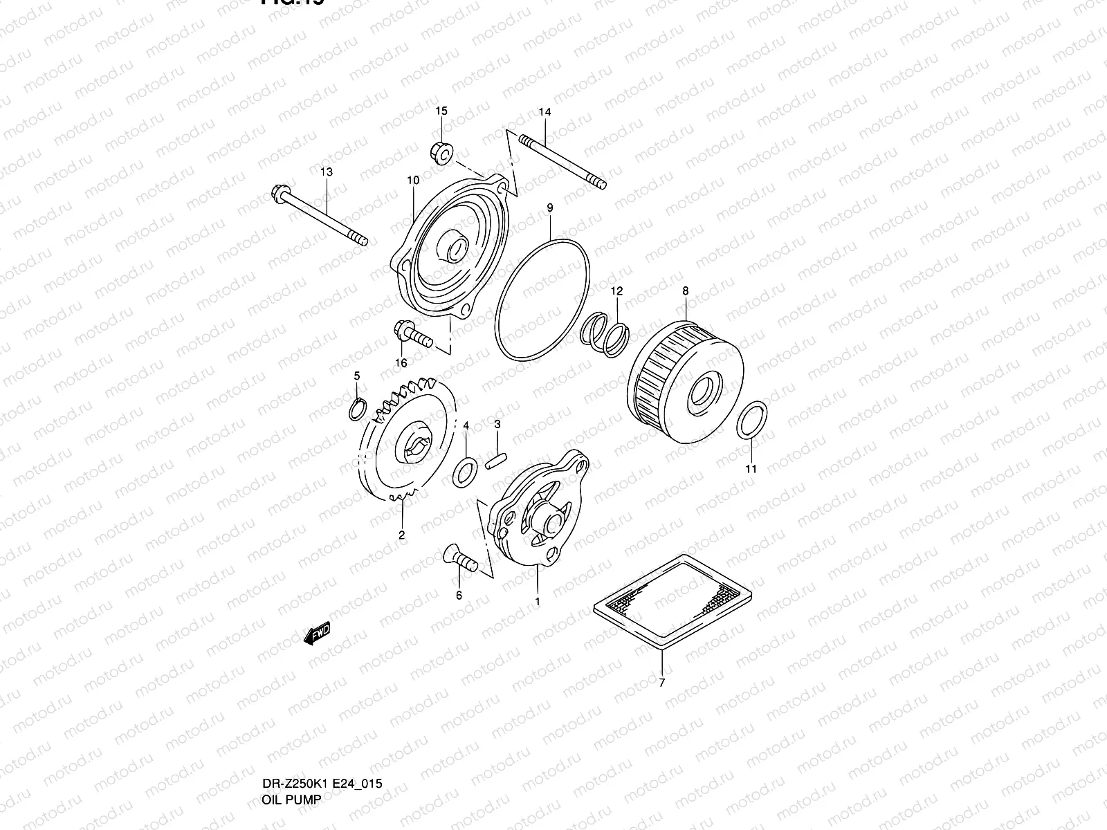 15 - OIL PUMP
