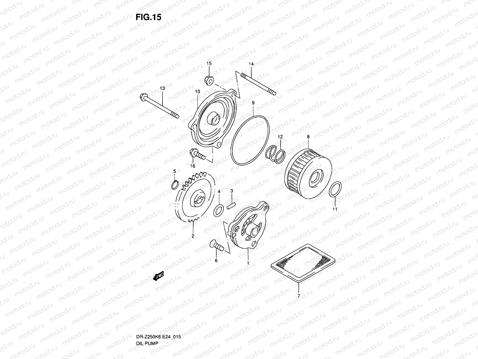 15 - OIL PUMP