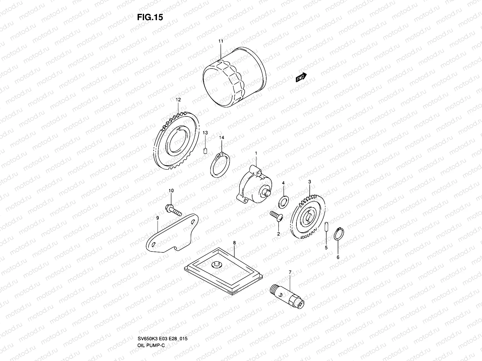 15 - OIL PUMP