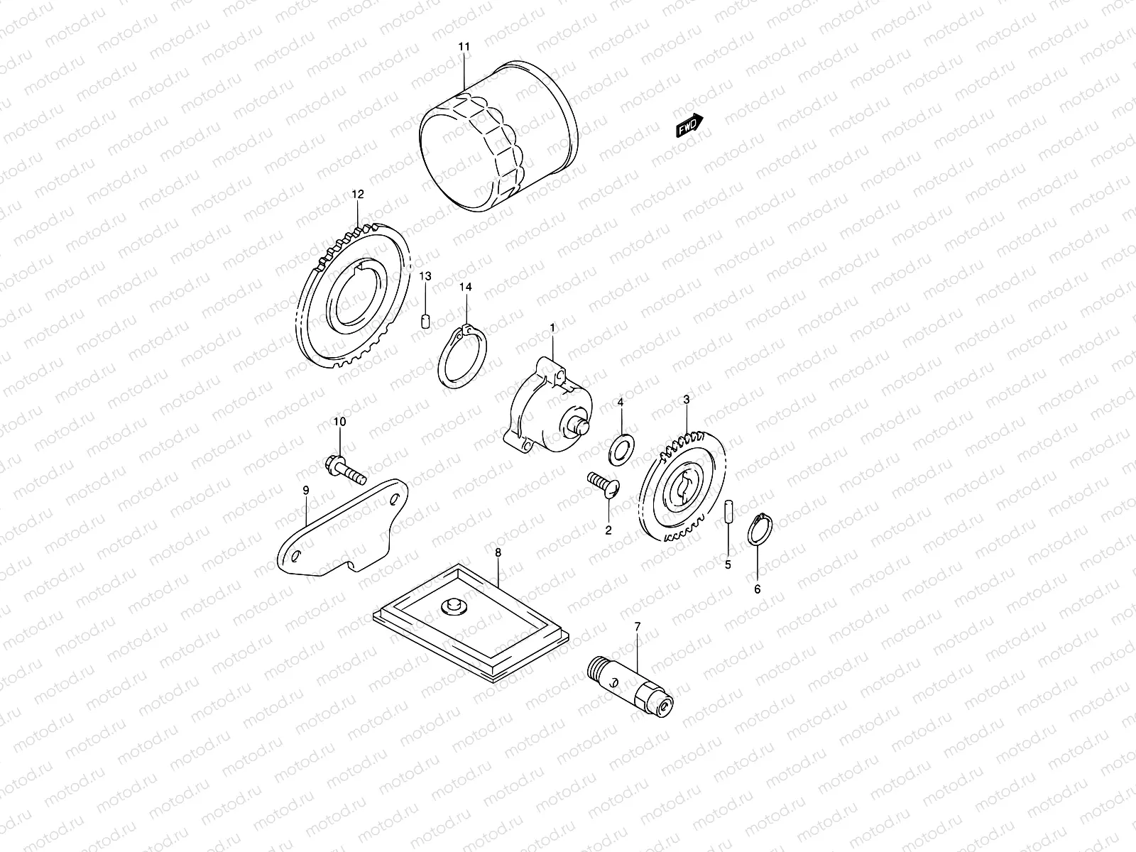 15 - OIL PUMP
