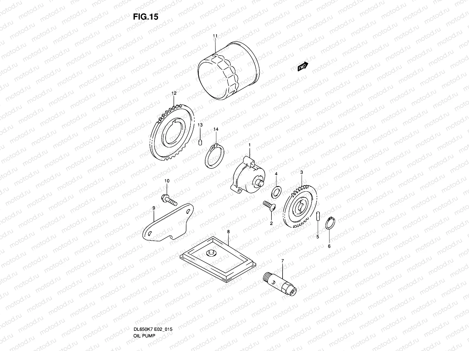 15 - OIL PUMP