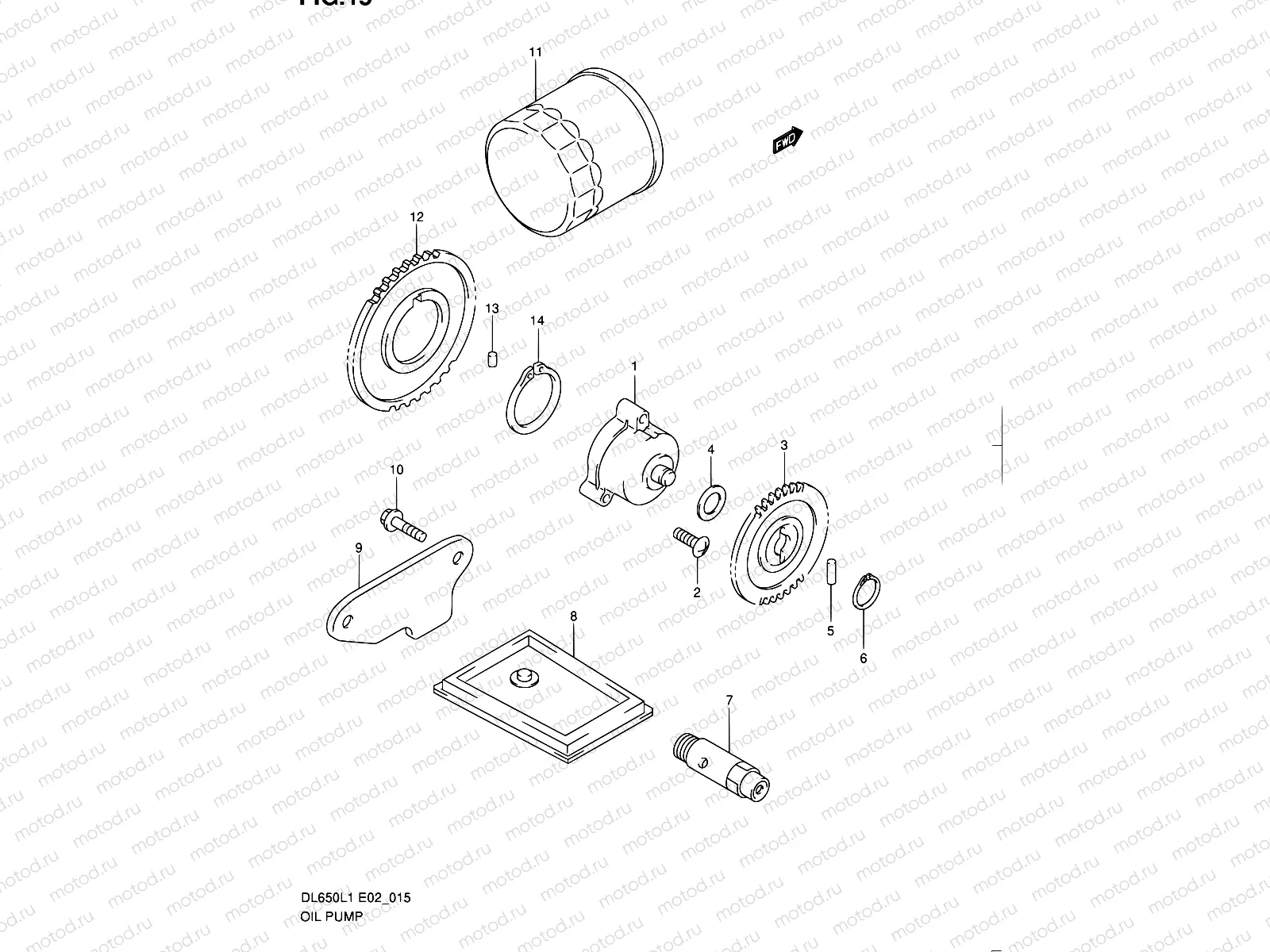 15 - OIL PUMP