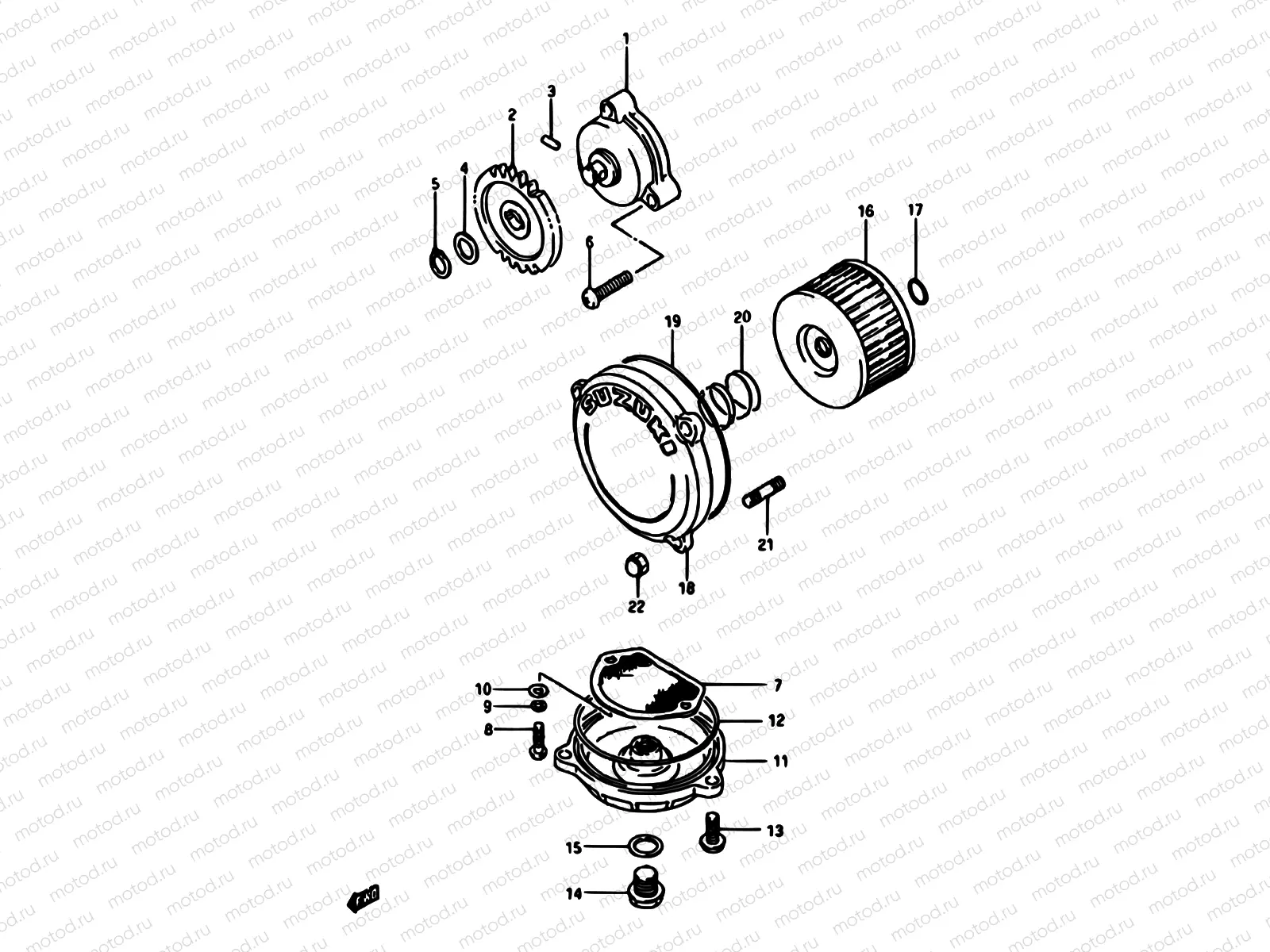 15 - OIL PUMP