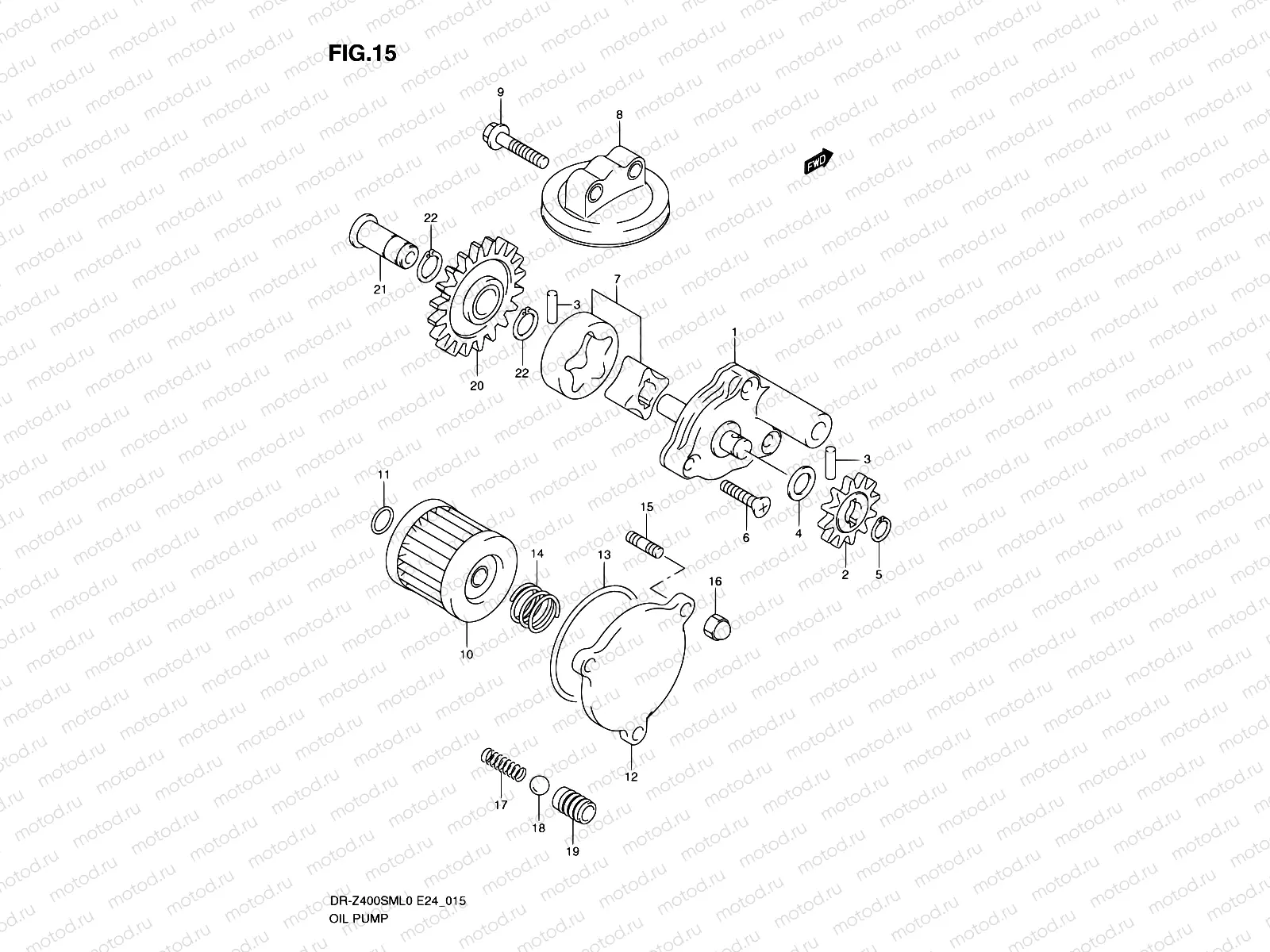 15 - OIL PUMP