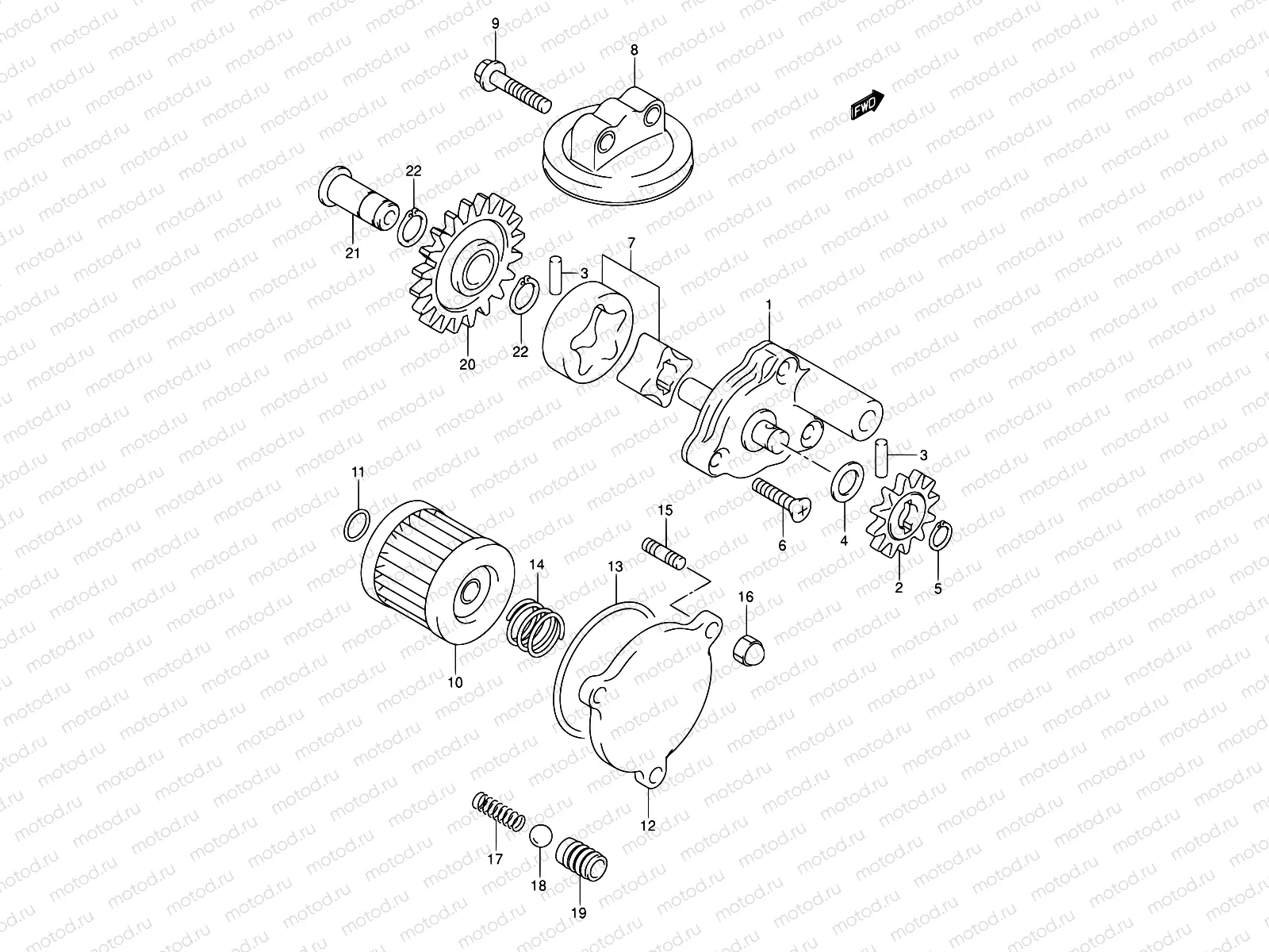 15 - OIL PUMP