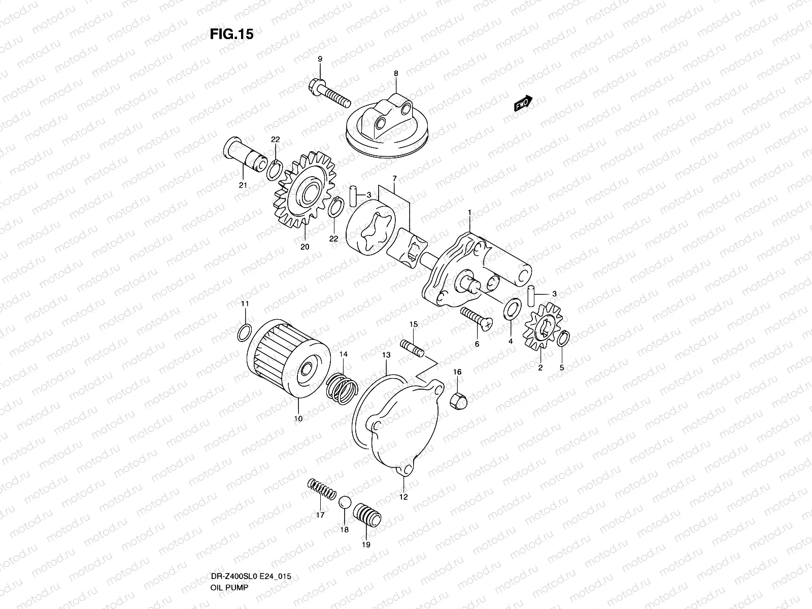 15 - OIL PUMP