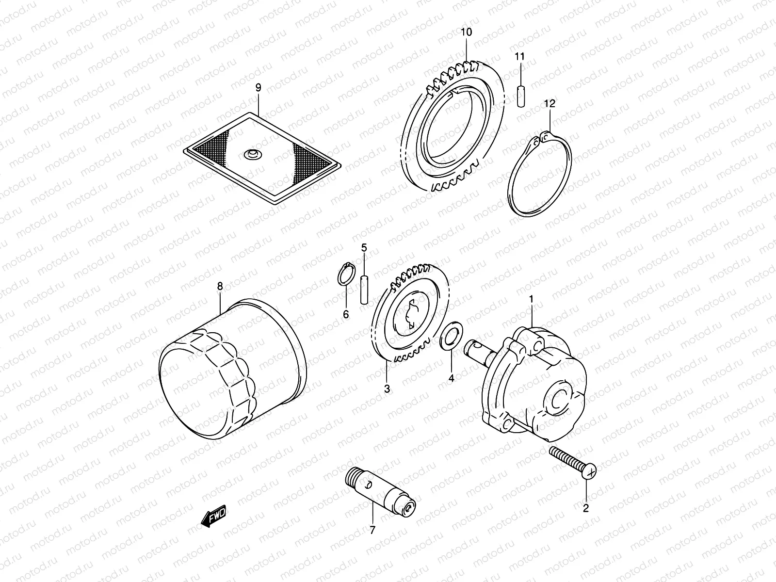 15 - OIL PUMP