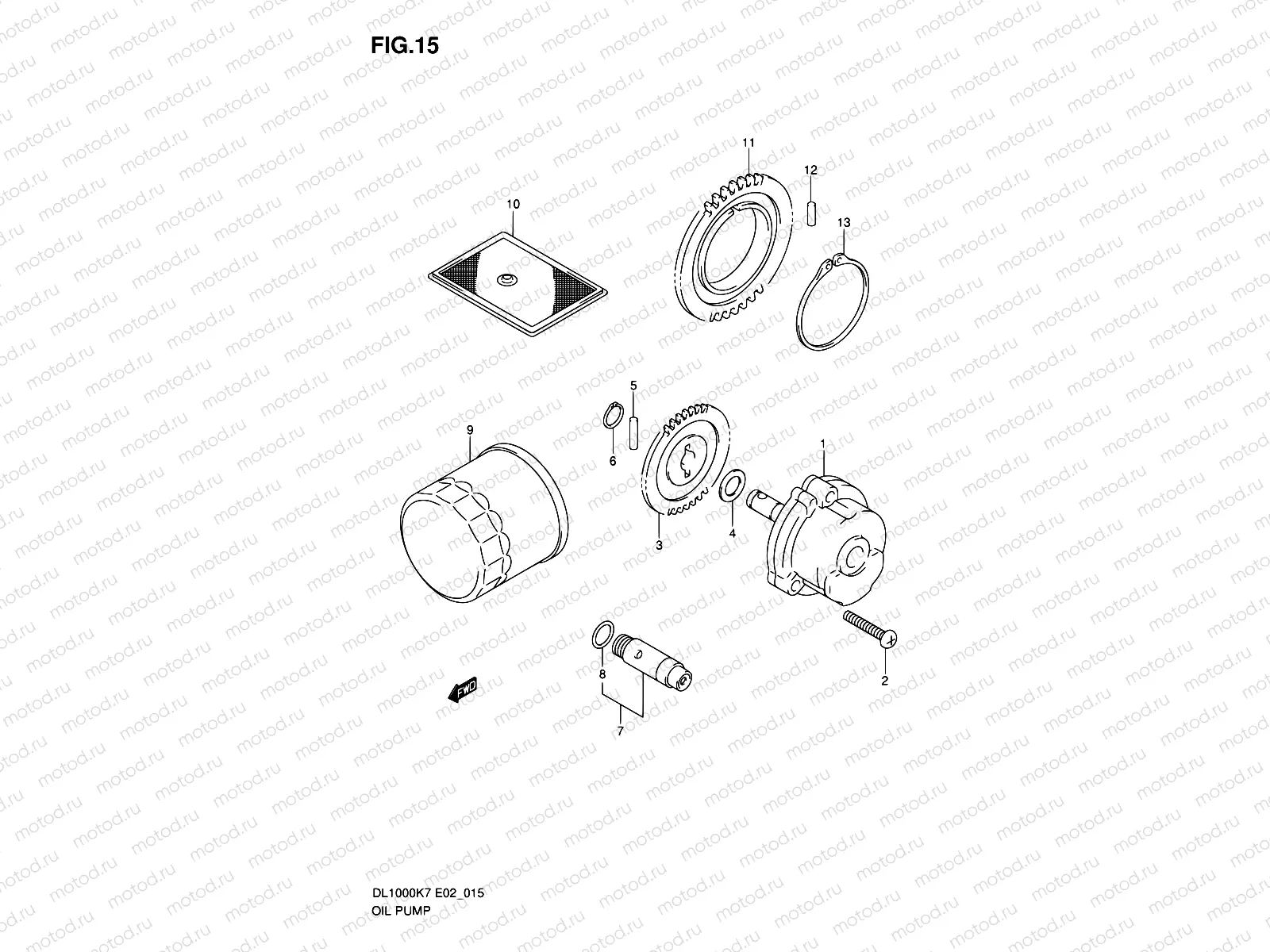 15 - OIL PUMP
