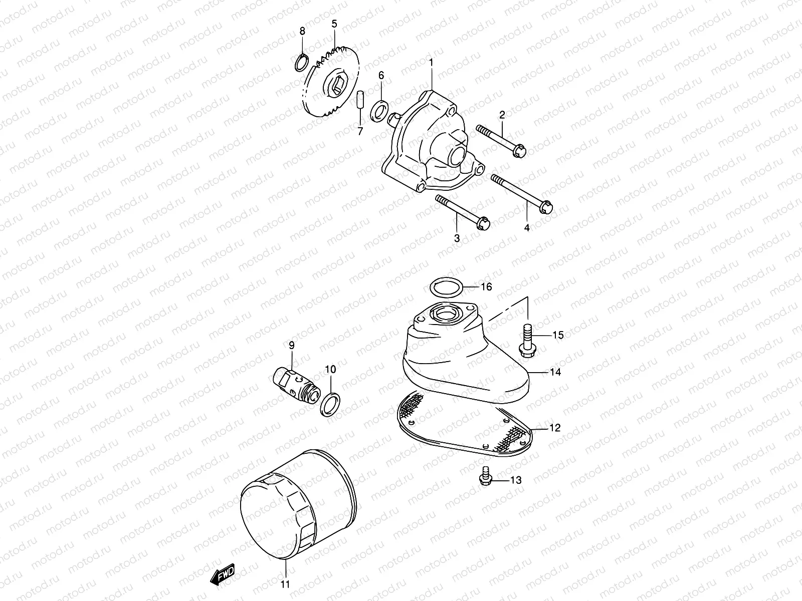 15 - OIL PUMP