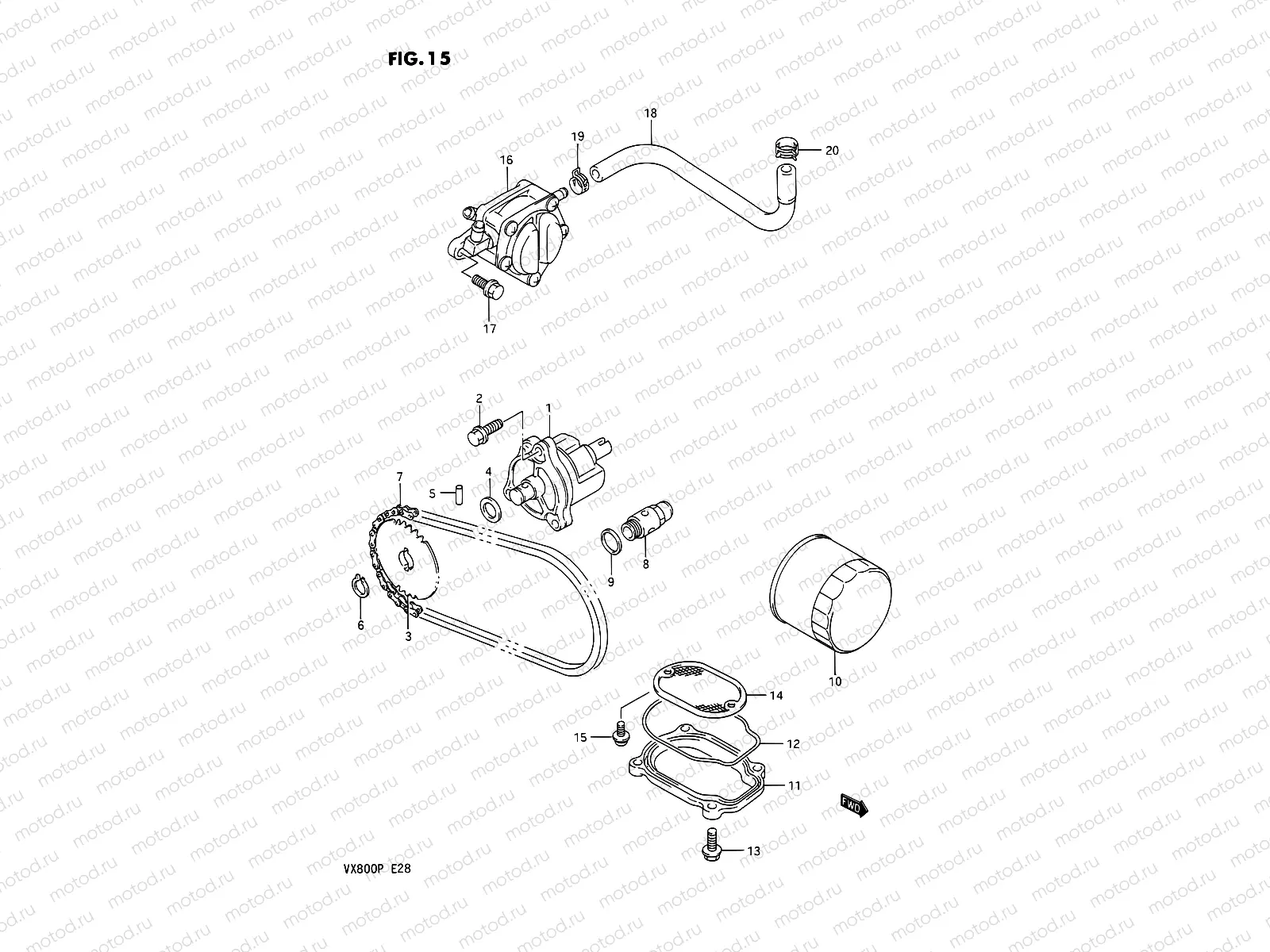 15 - OIL PUMP - FUEL PUMP