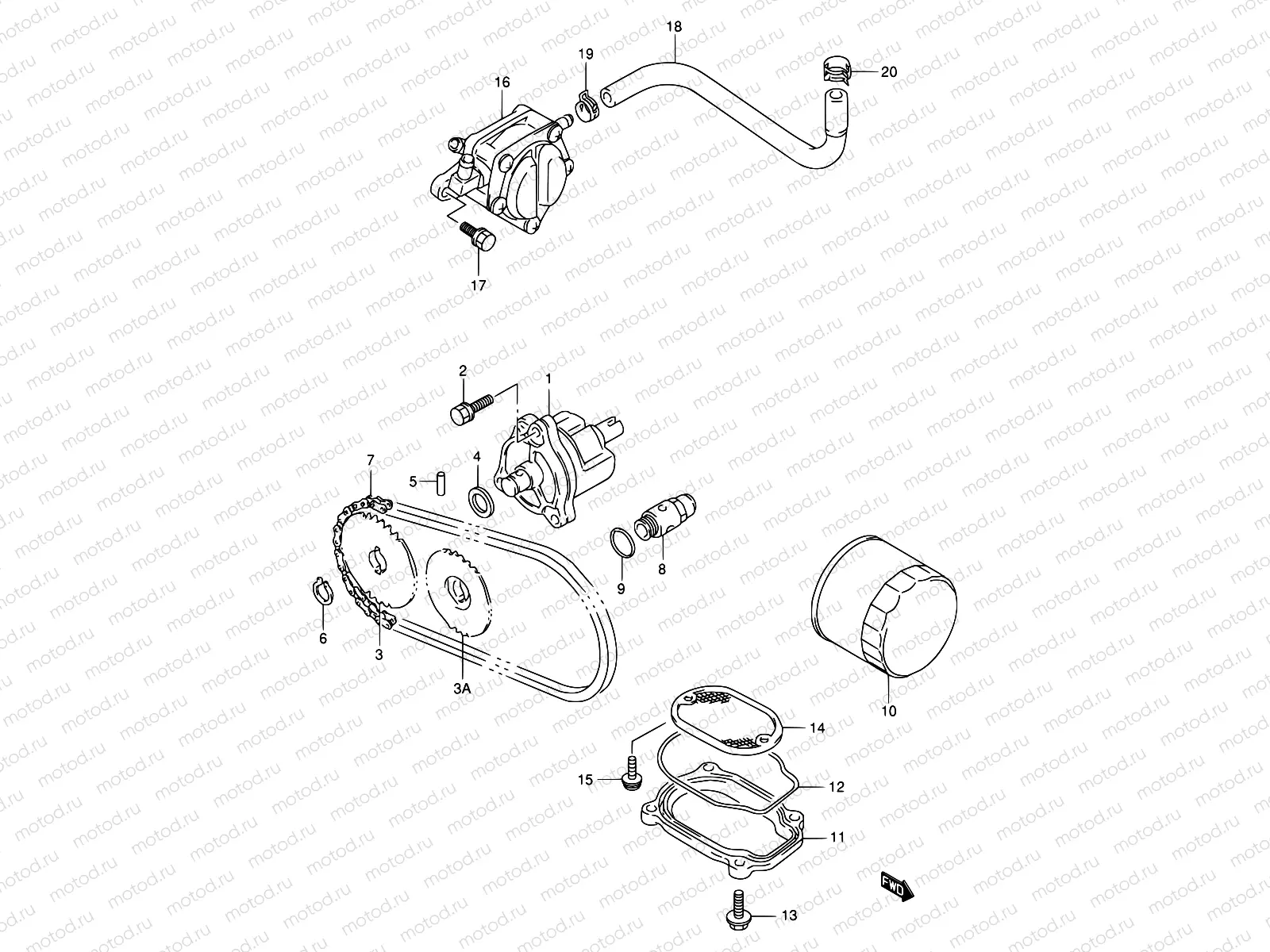 15 - OIL PUMP - FUEL PUMP