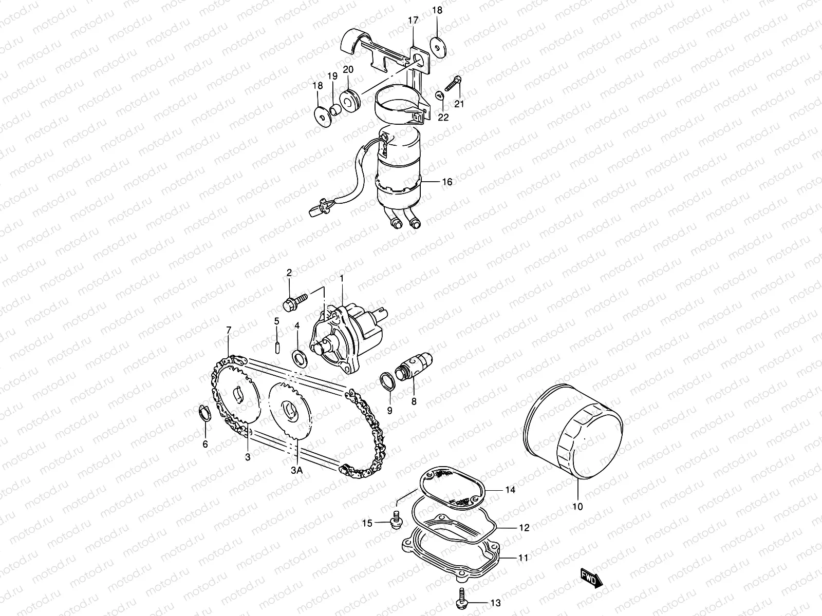 15 - OIL PUMP - FUEL PUMP
